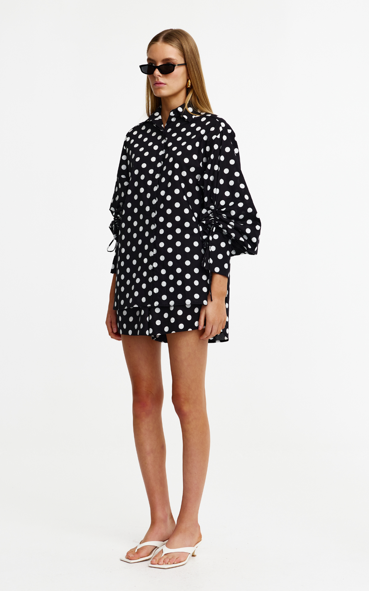 Ashton Shirt - Navy Spot