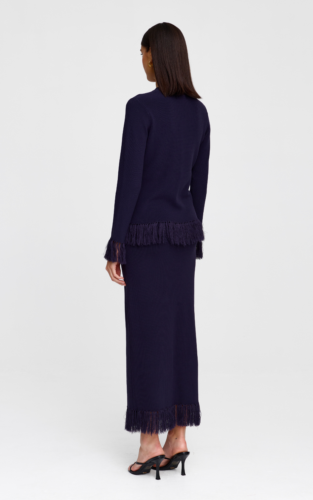 Marigold Knit Top - Midnight