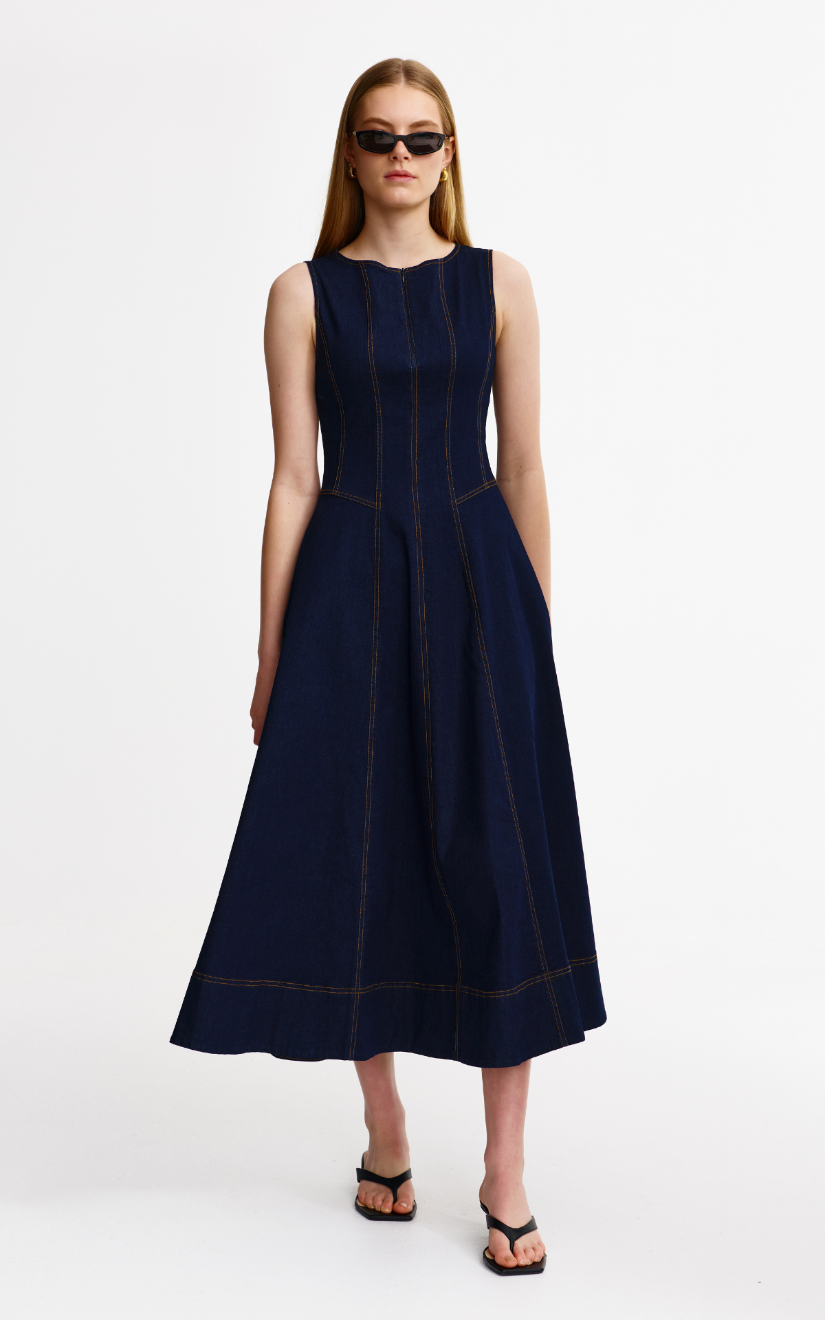 Indie Dress - Dark Denim