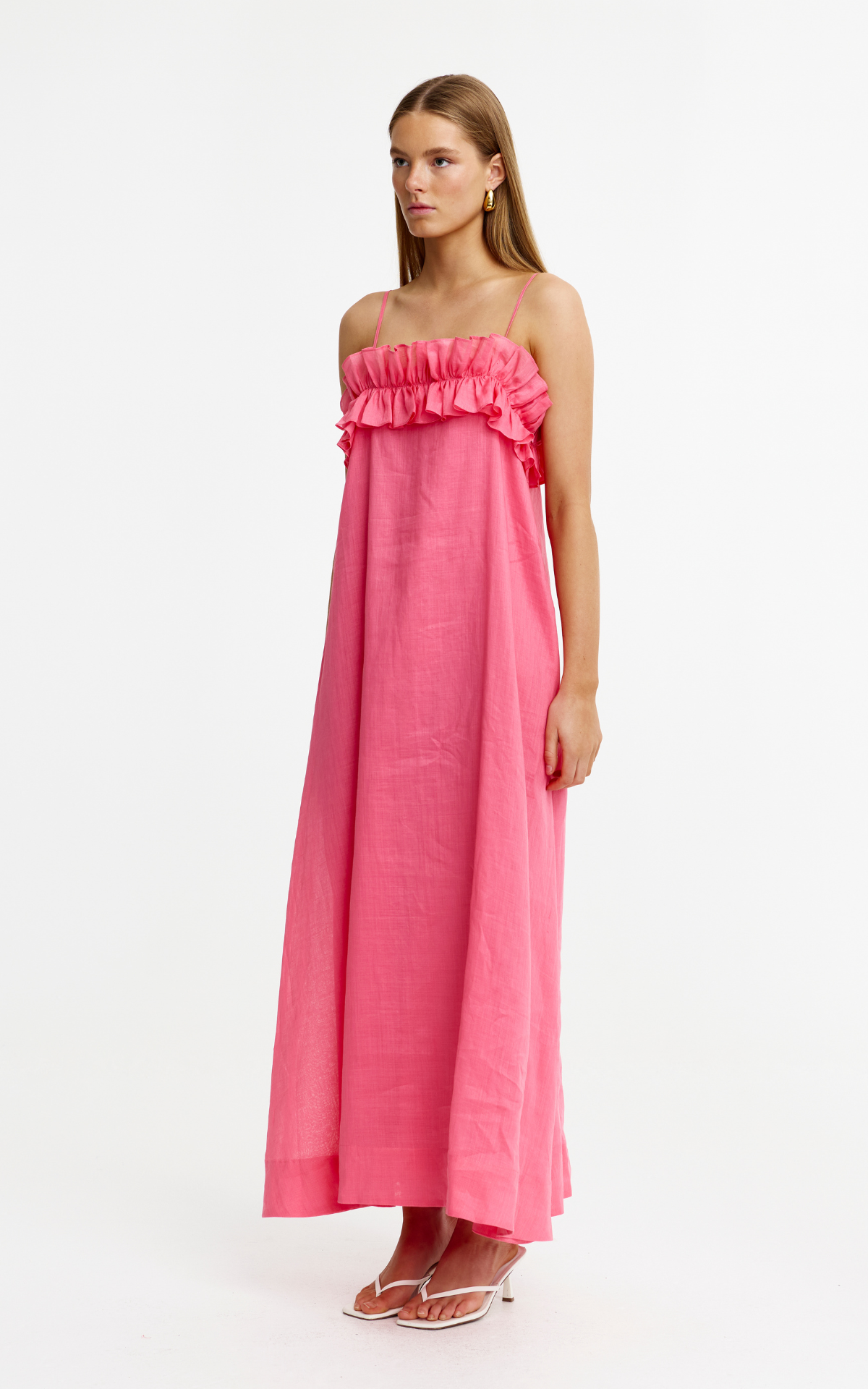 Lola Dress - Flamingo