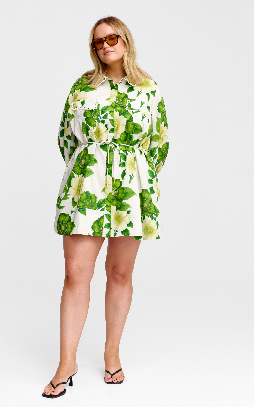 Laurel Mini Dress - Le Jardin