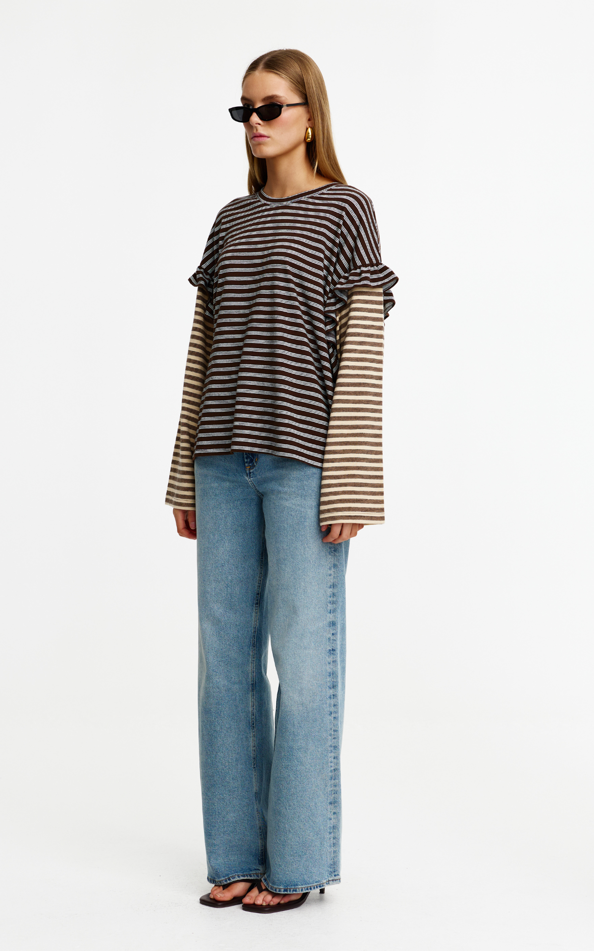 James LS Tee - Brown