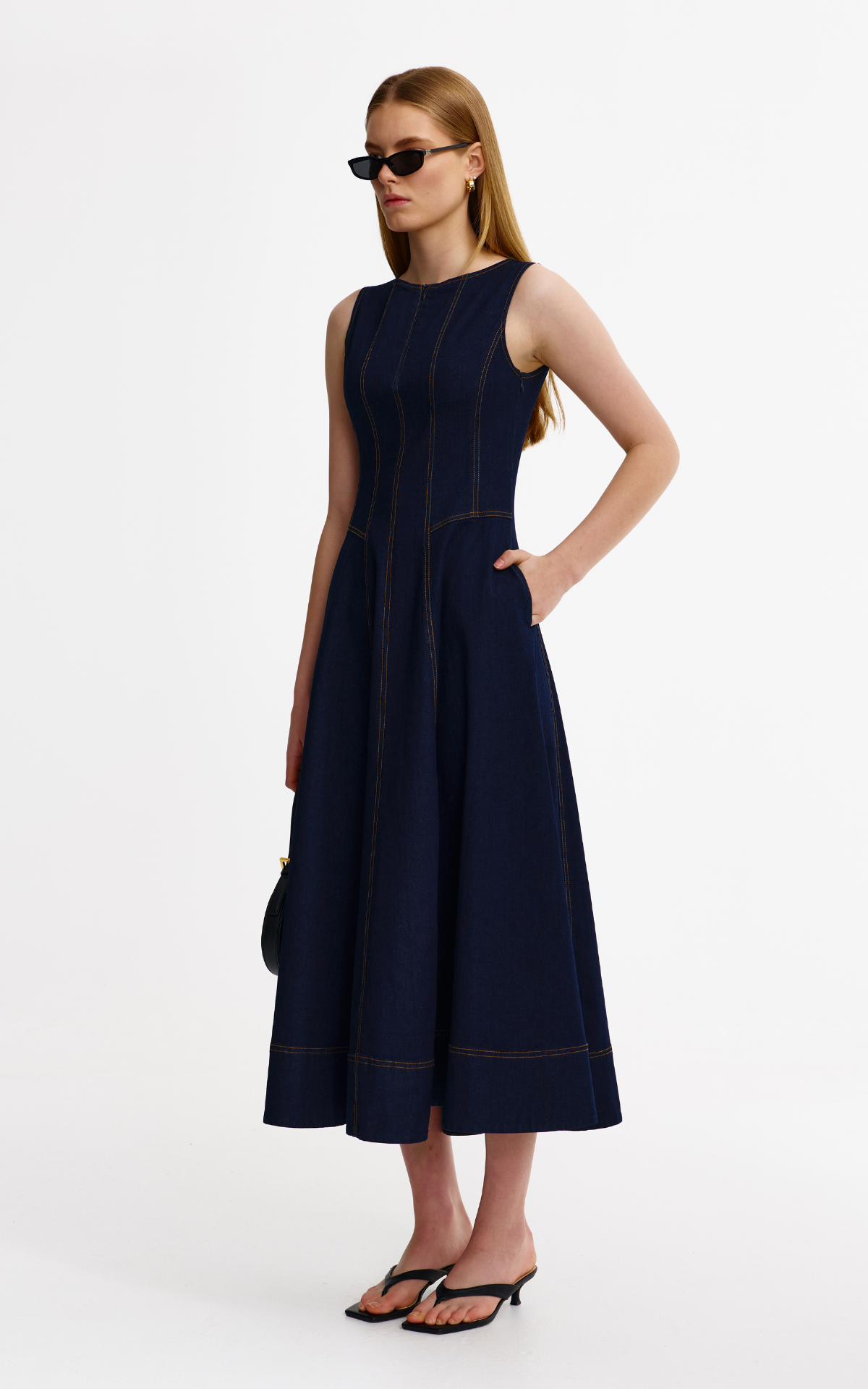 Indie Dress - Dark Denim