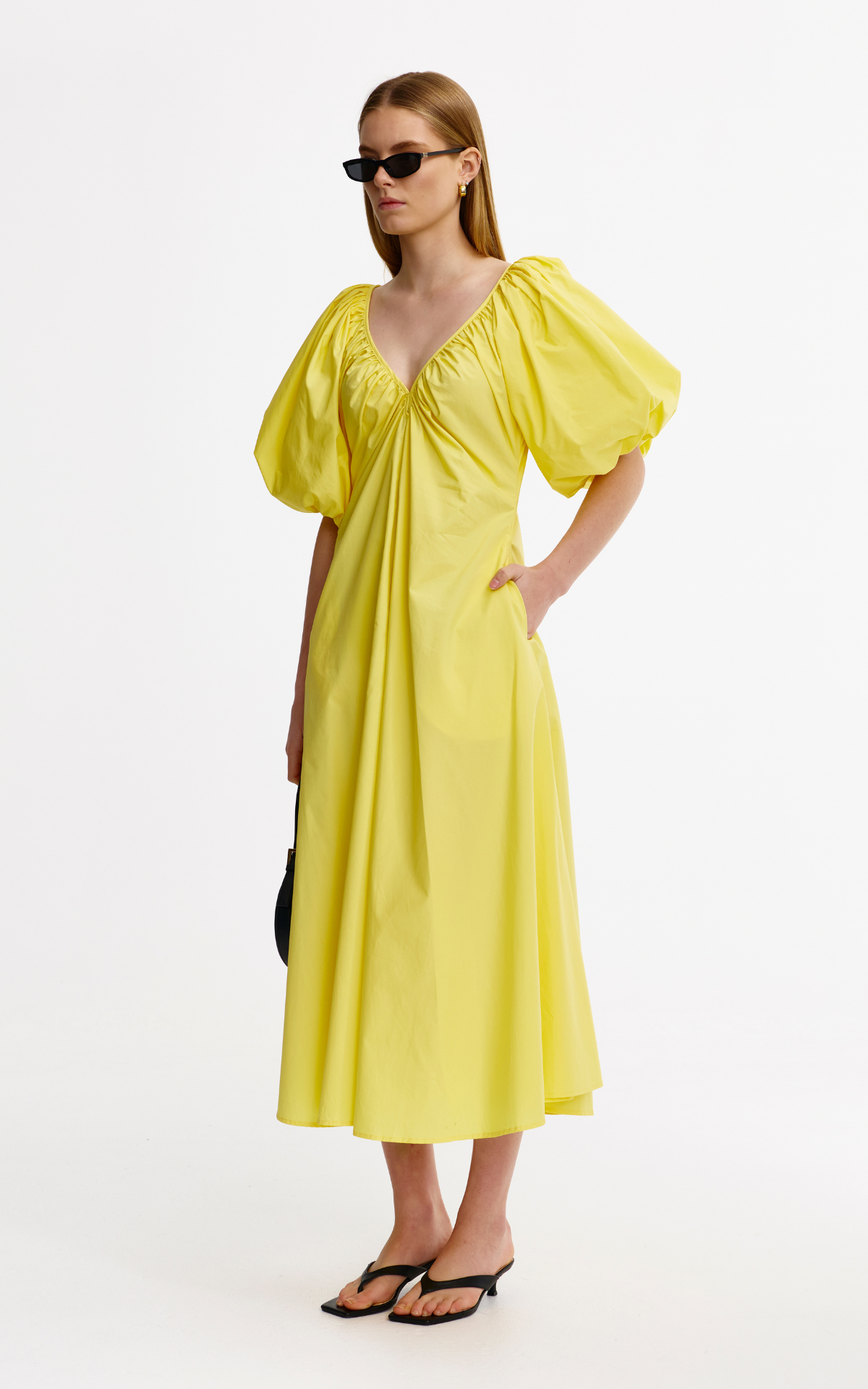 Mimi Dress - Lemon