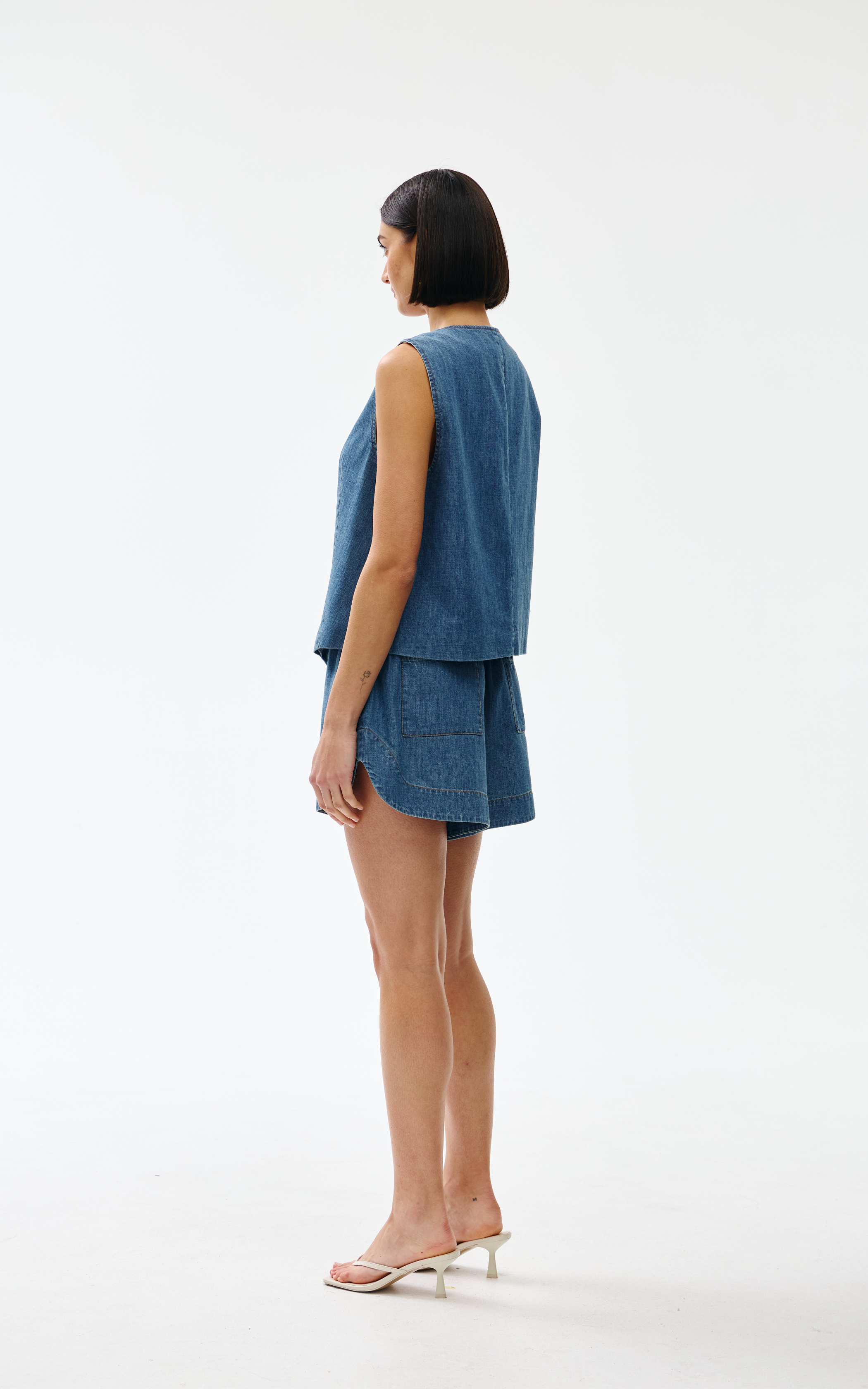 Camille Vest - Denim