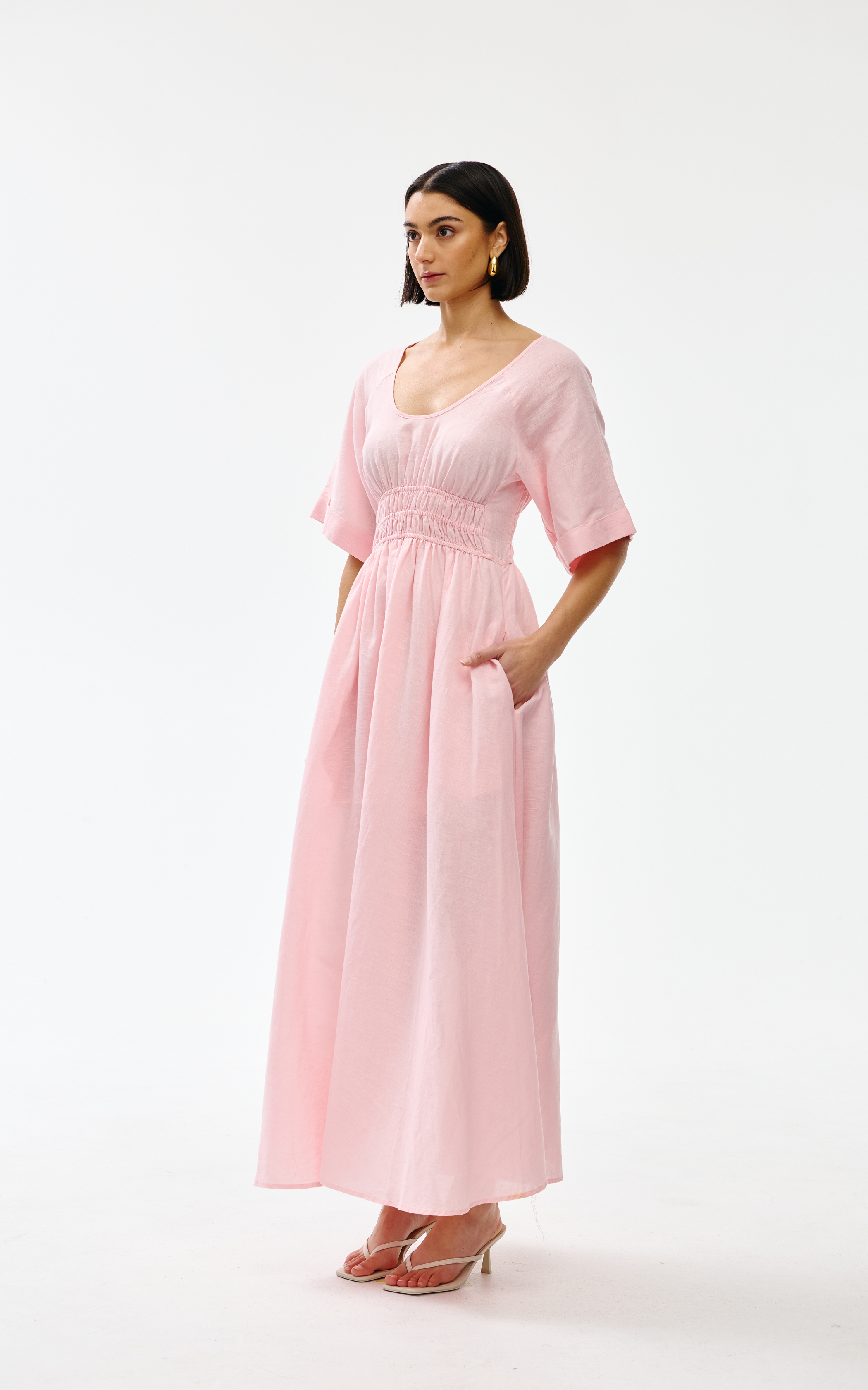 Poet Dress - Blush