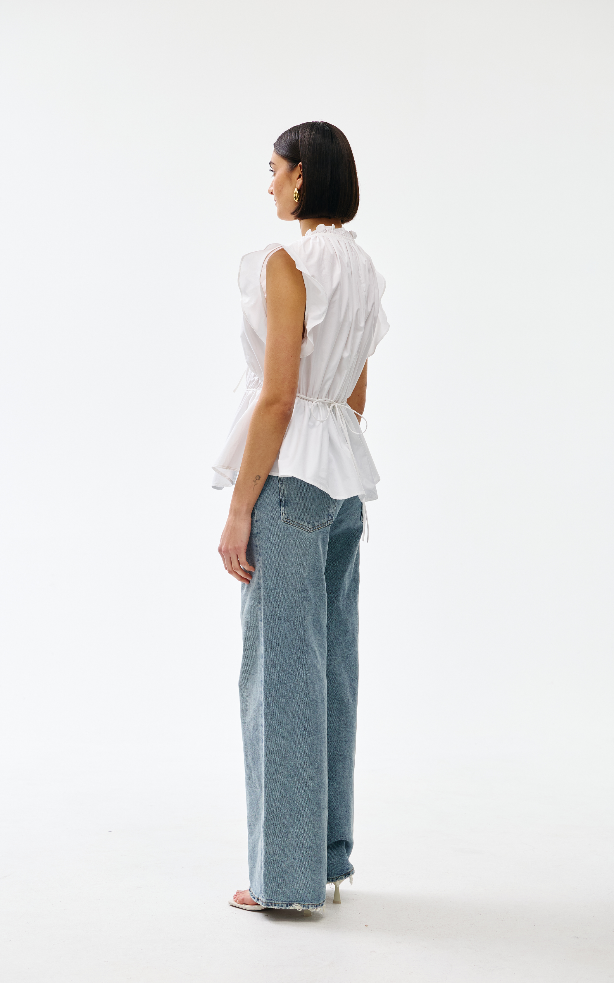 Bobbie Top - Ivory