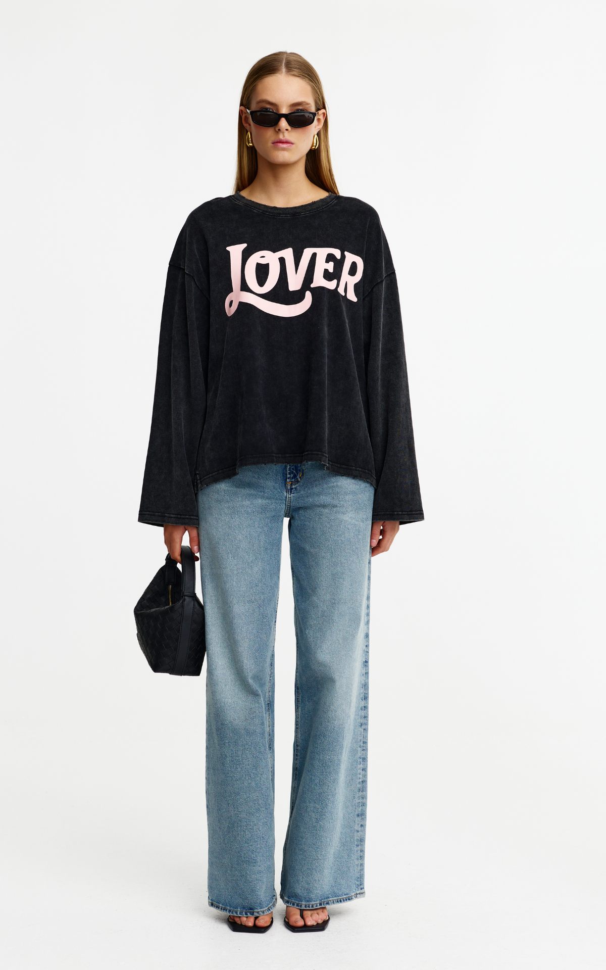 Lover Tee - Charcoal