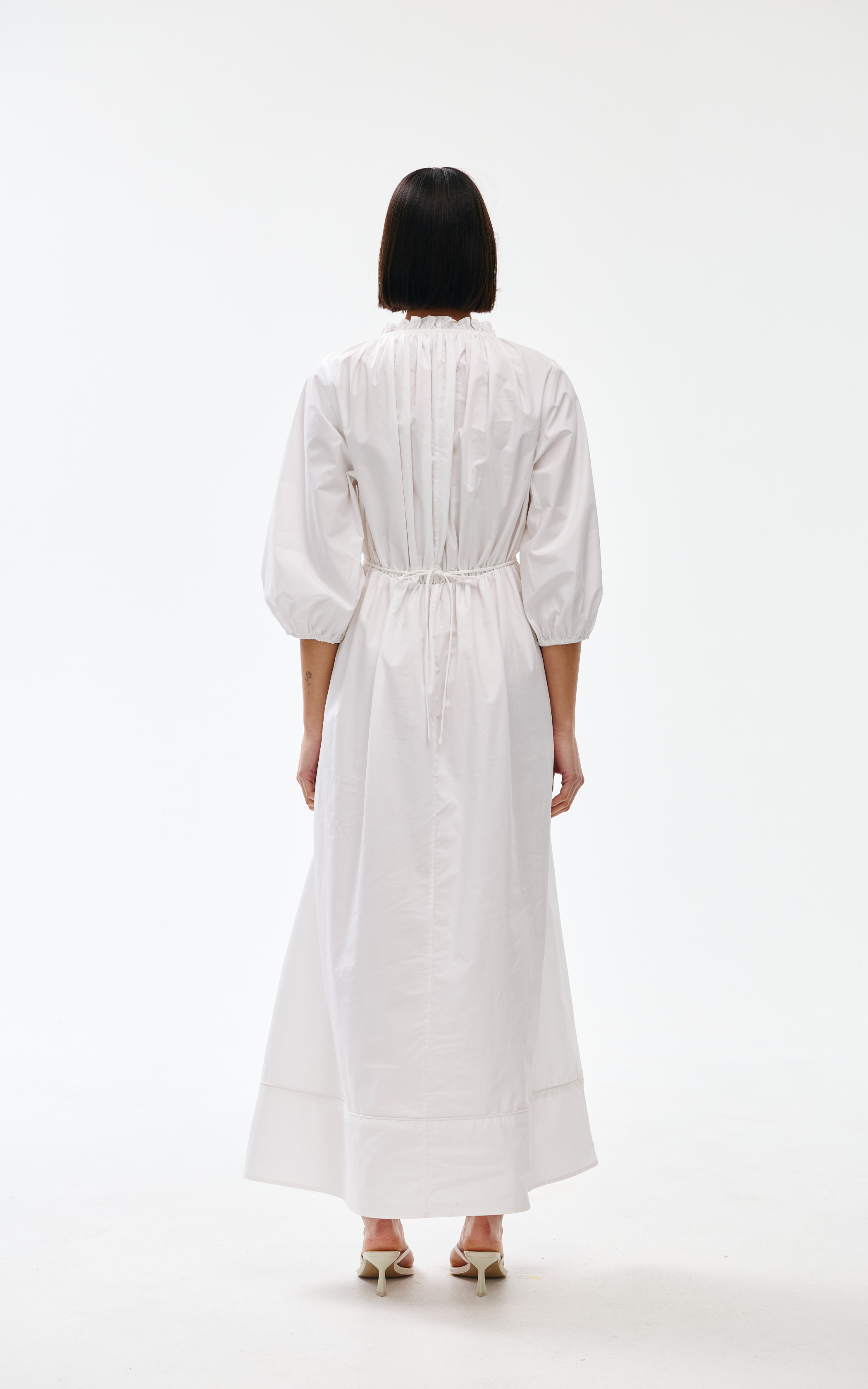 Pia Maxi Dress - Ivory