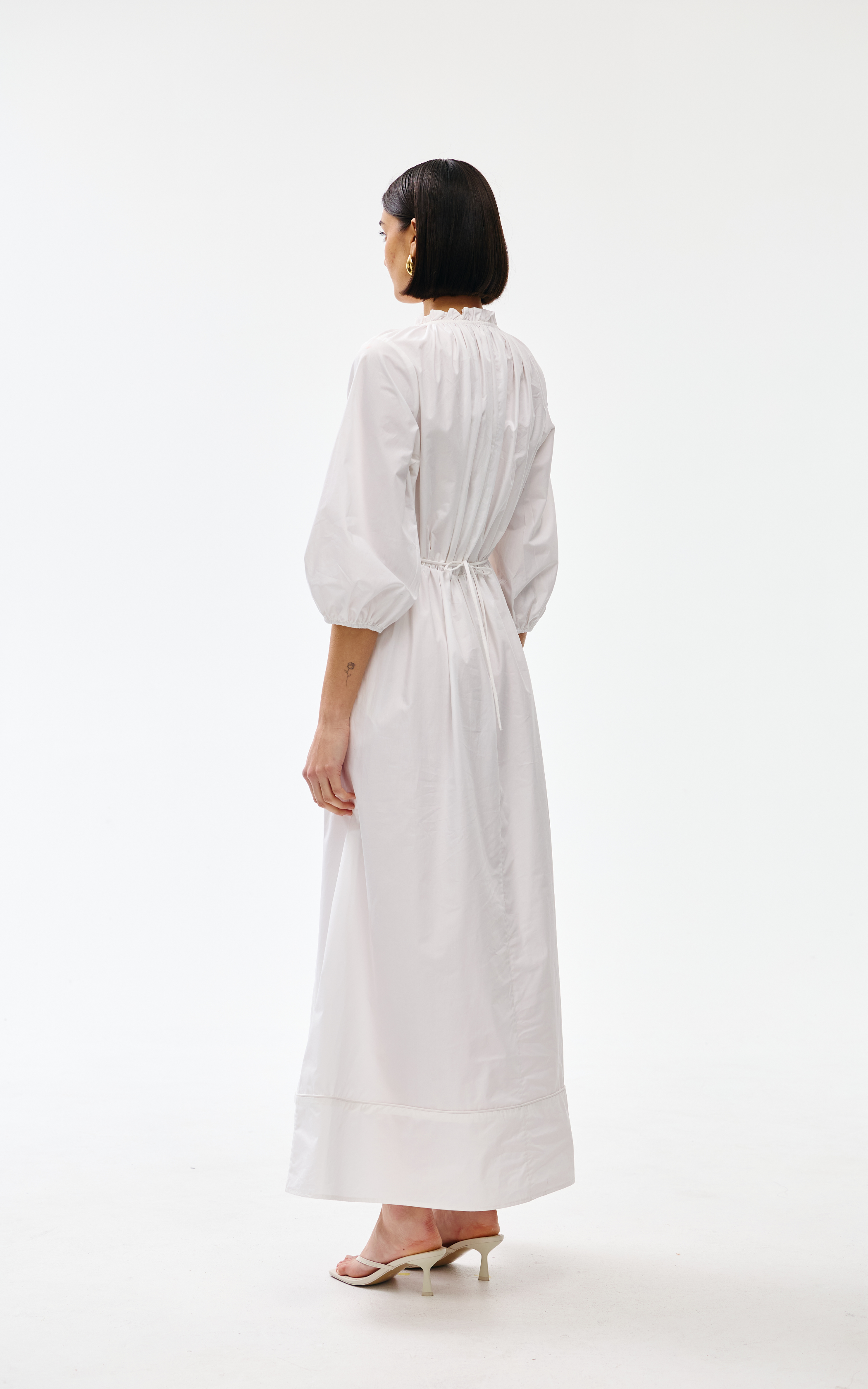 Pia Maxi Dress - Ivory