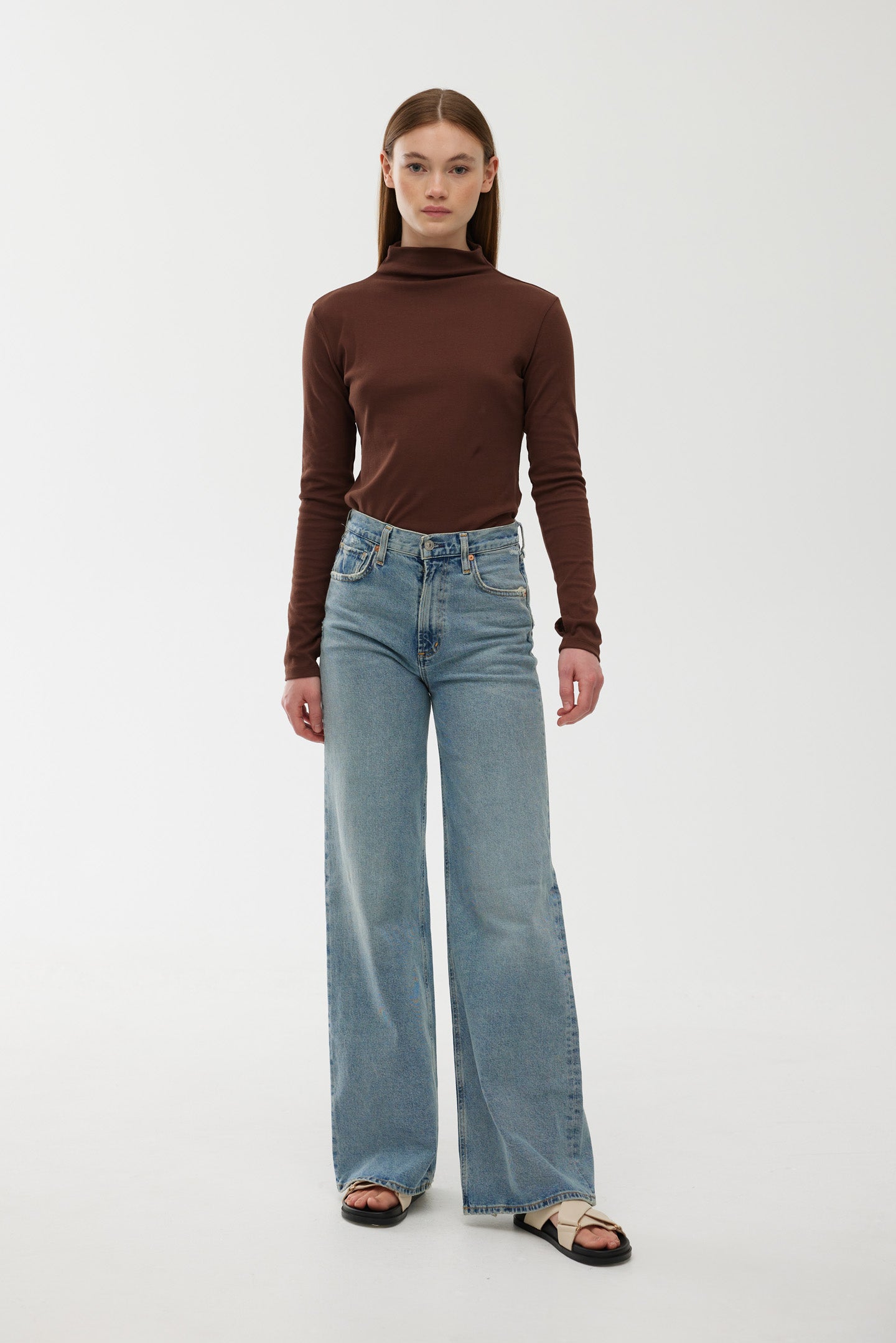 Fleur Top - Chocolate