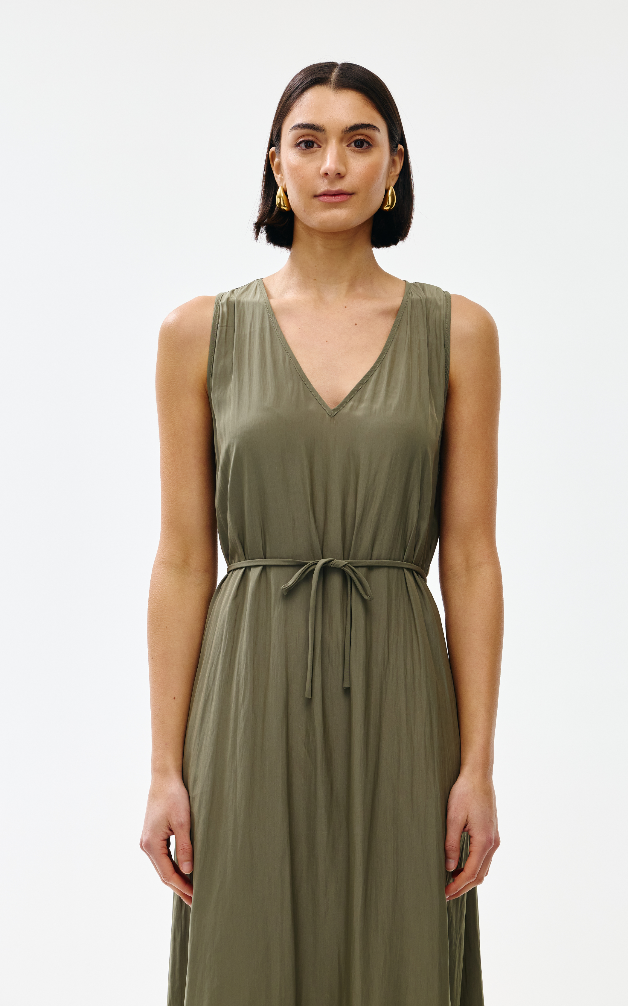 Chloe Dress - Olive