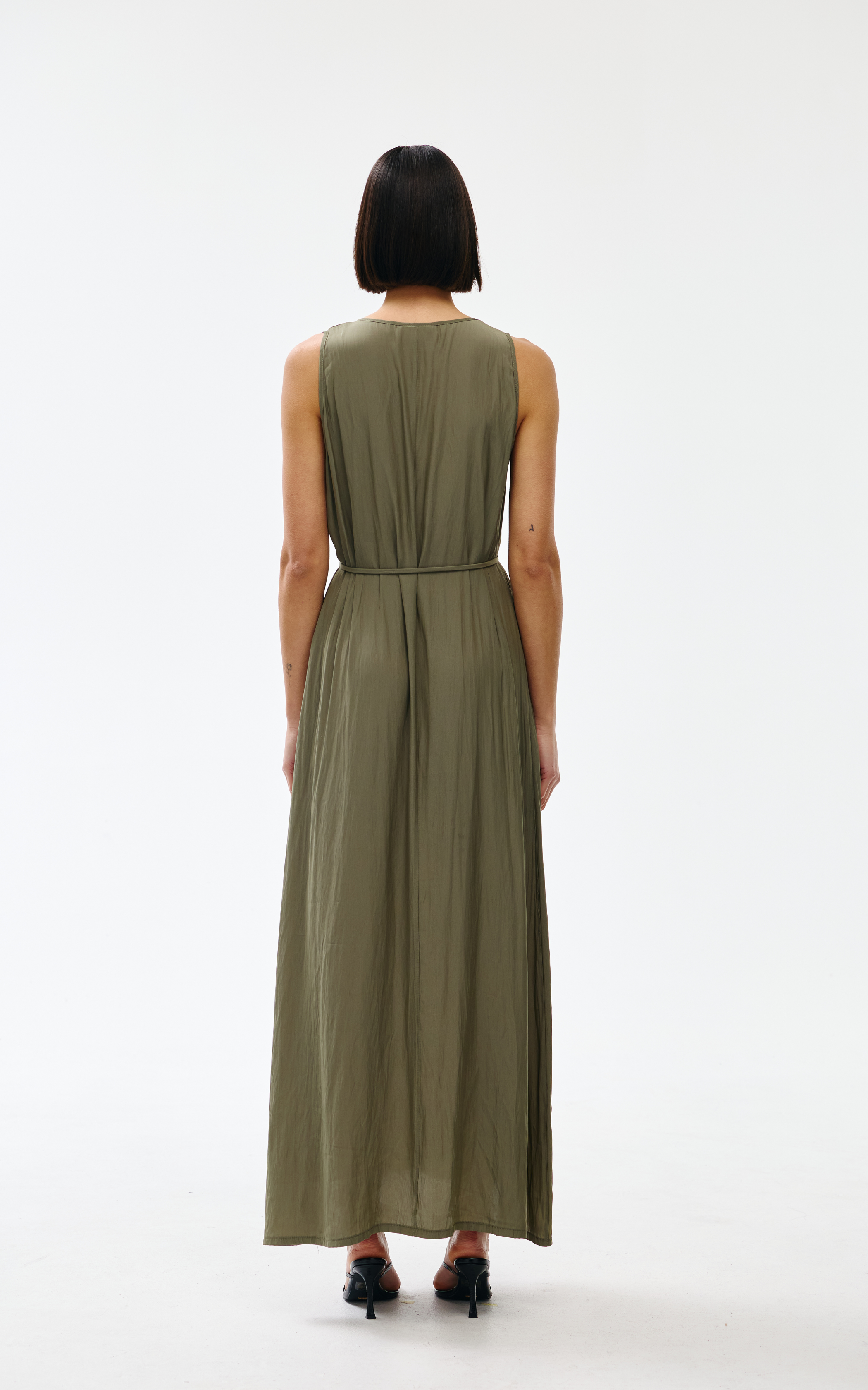 Chloe Dress - Olive