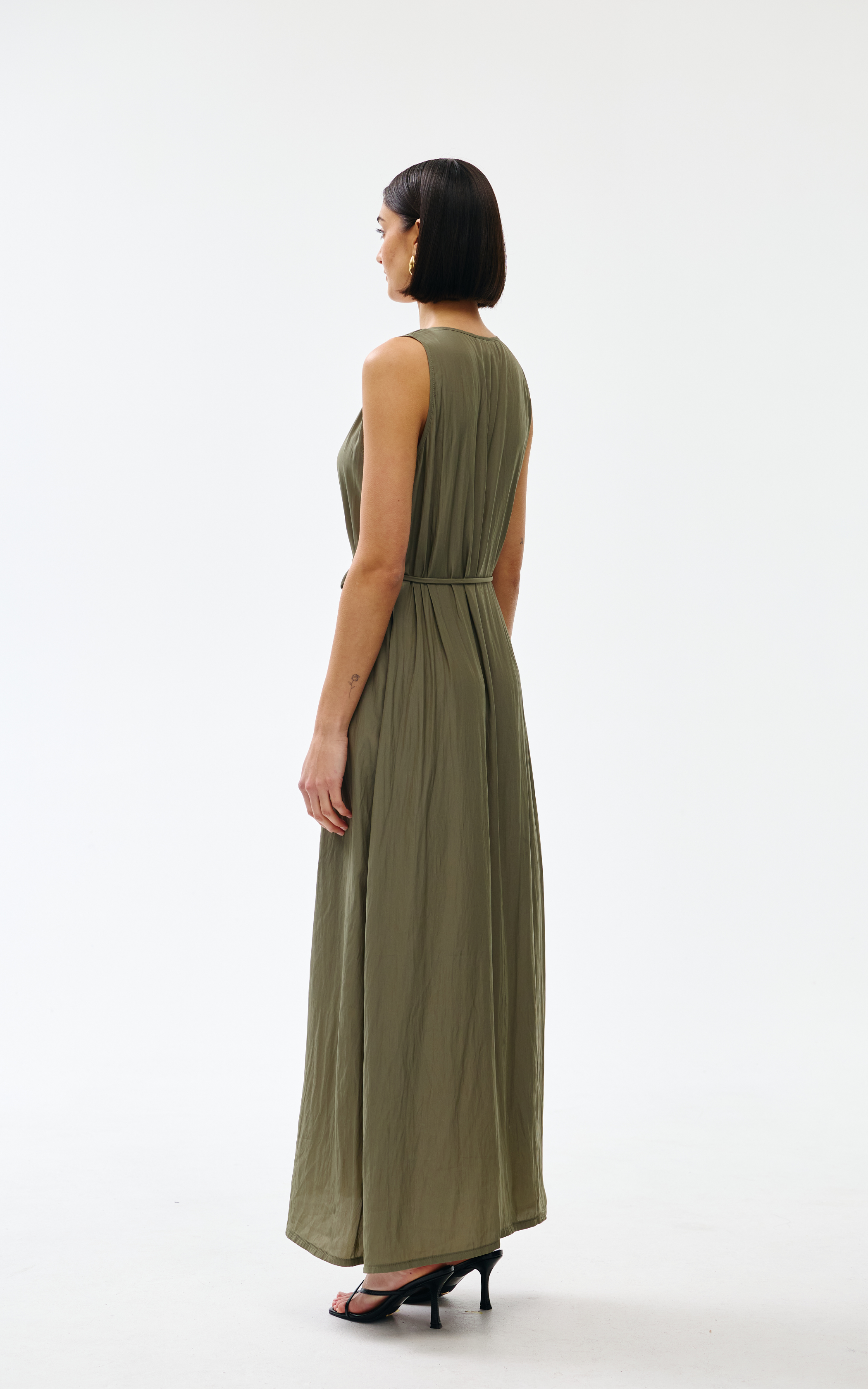 Chloe Dress - Olive