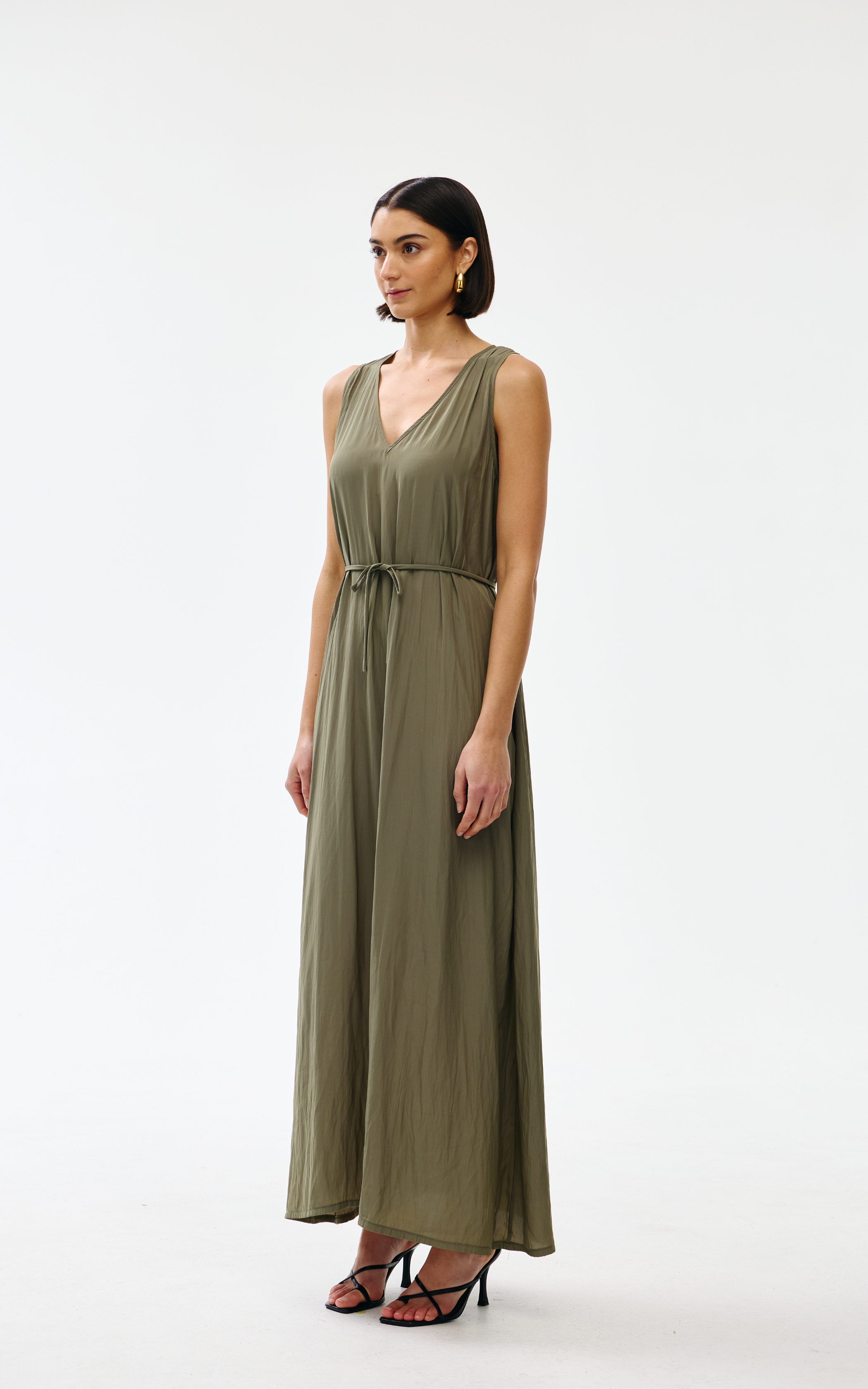 Chloe Dress - Olive