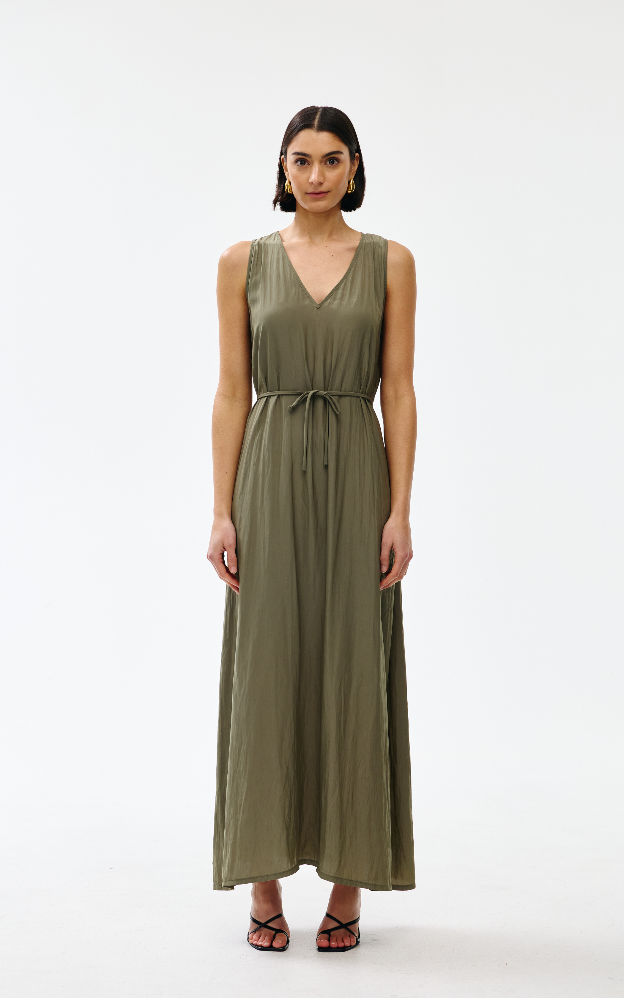 Chloe Dress - Olive
