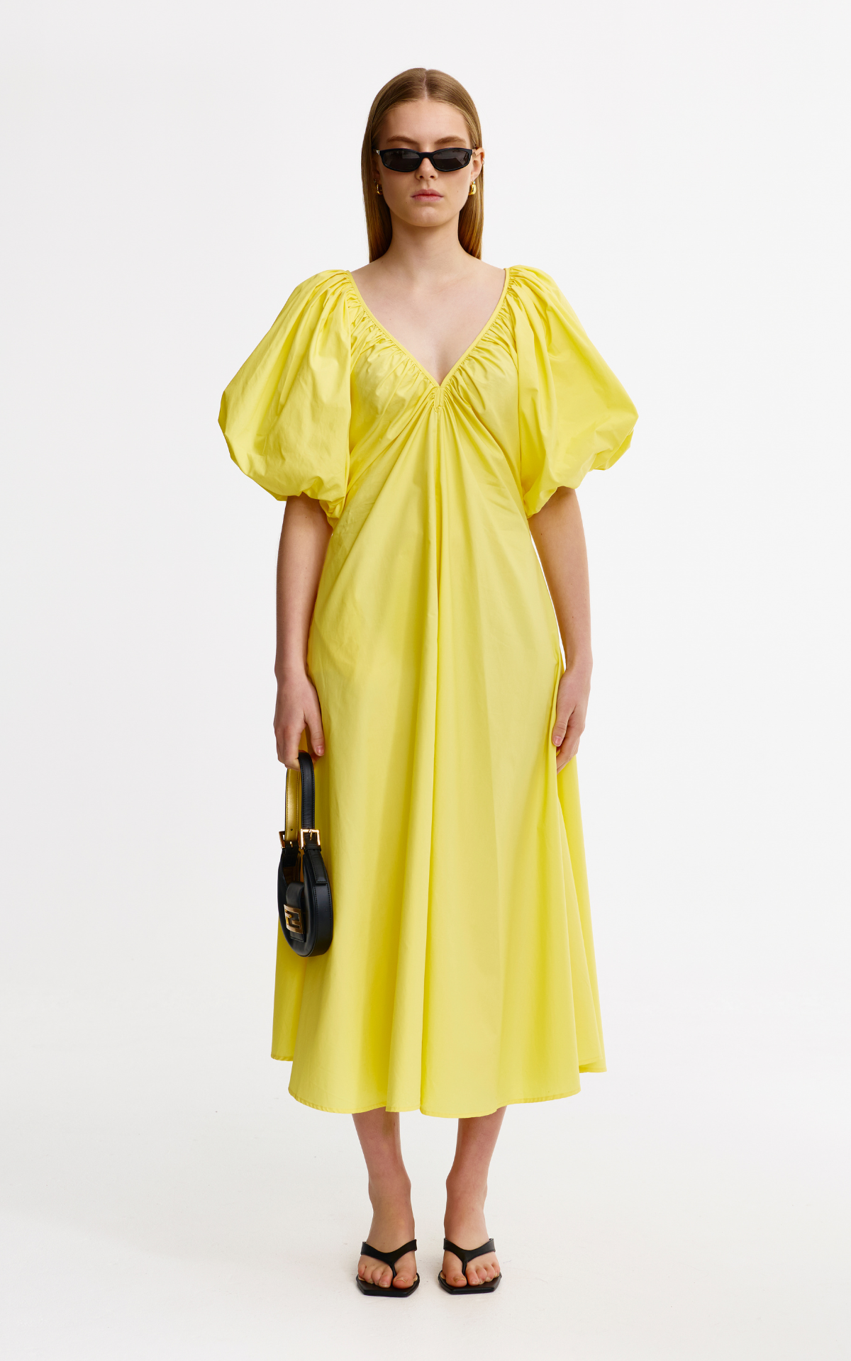 Mimi Dress - Lemon