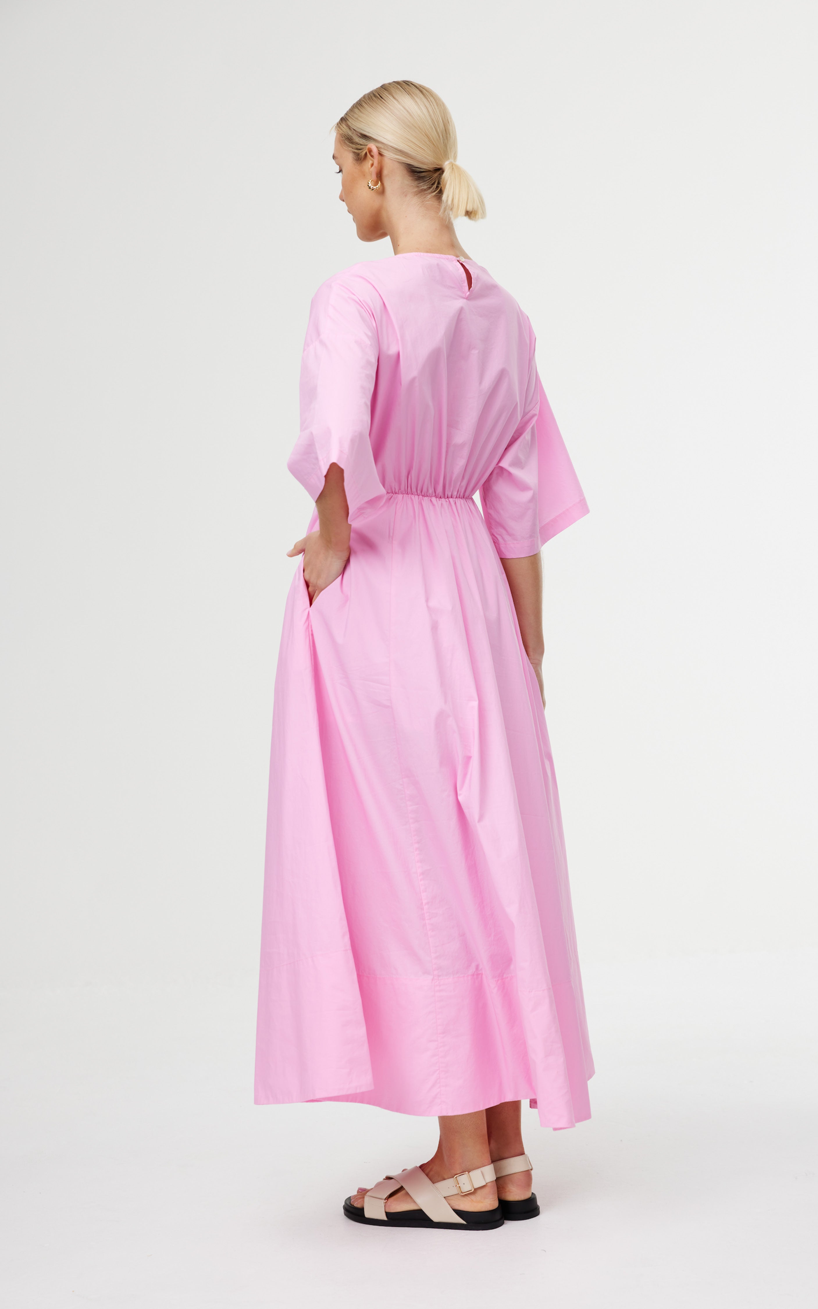 Ellis Dress - Flamingo