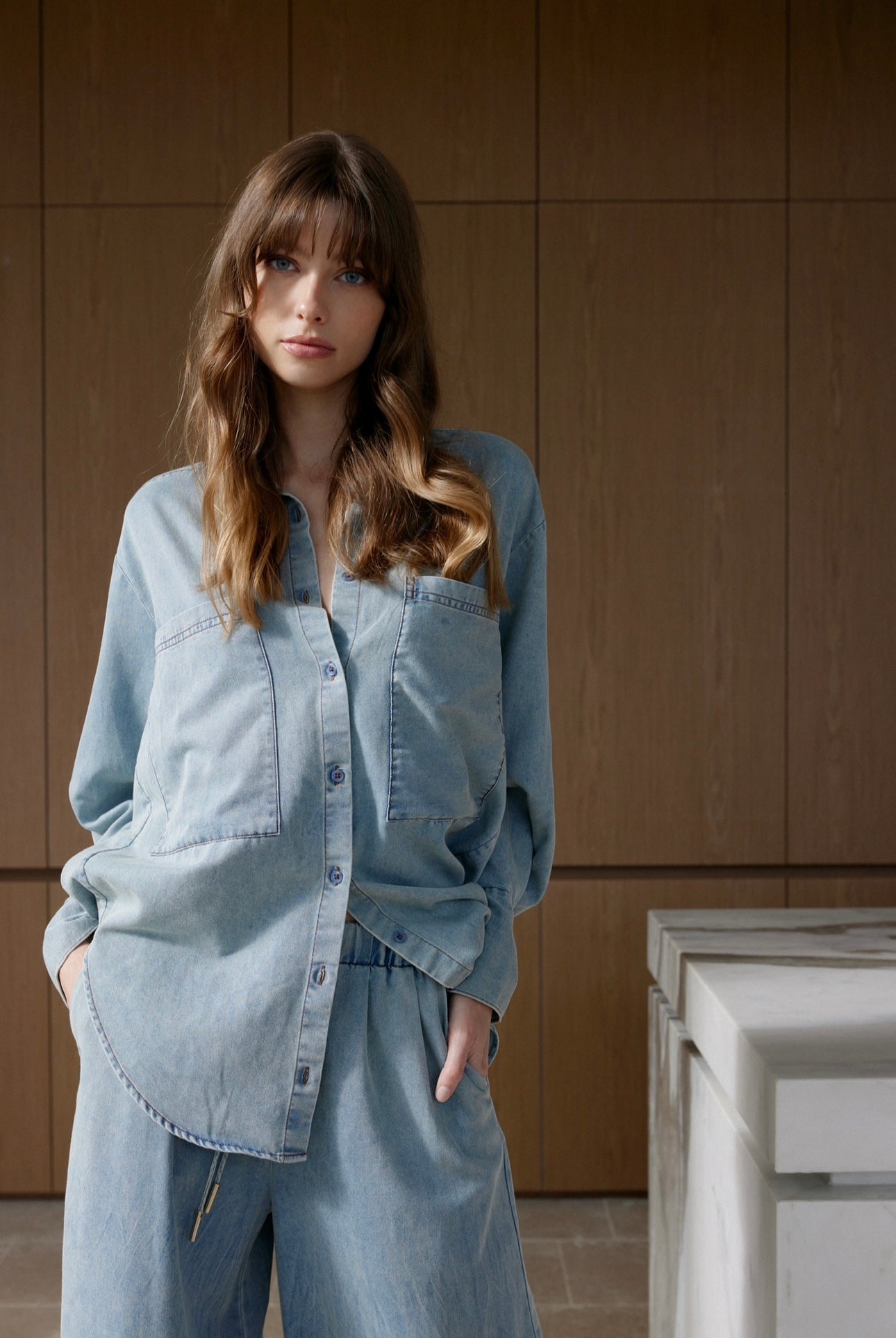 Alma Shirt - Denim