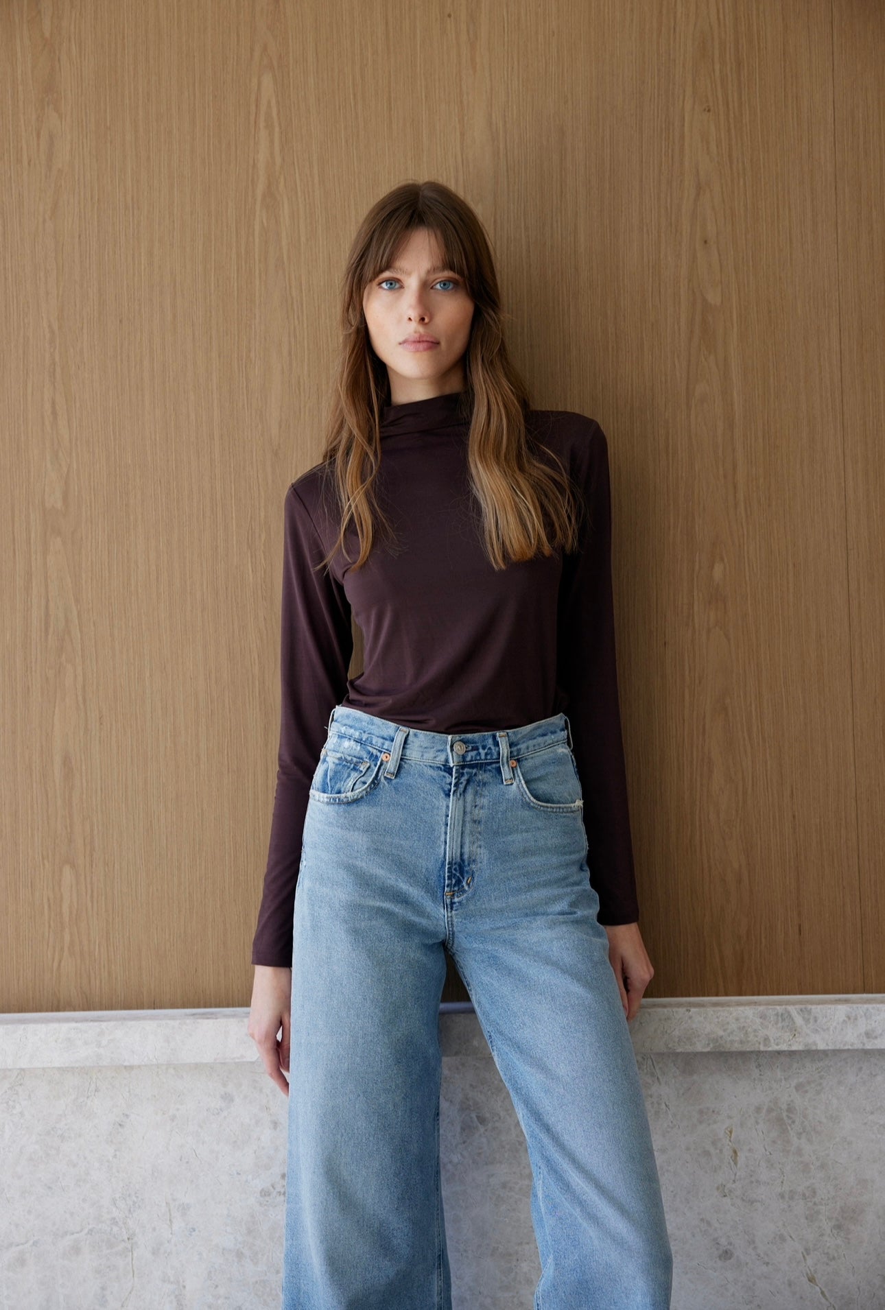 Fleur Top - Chocolate