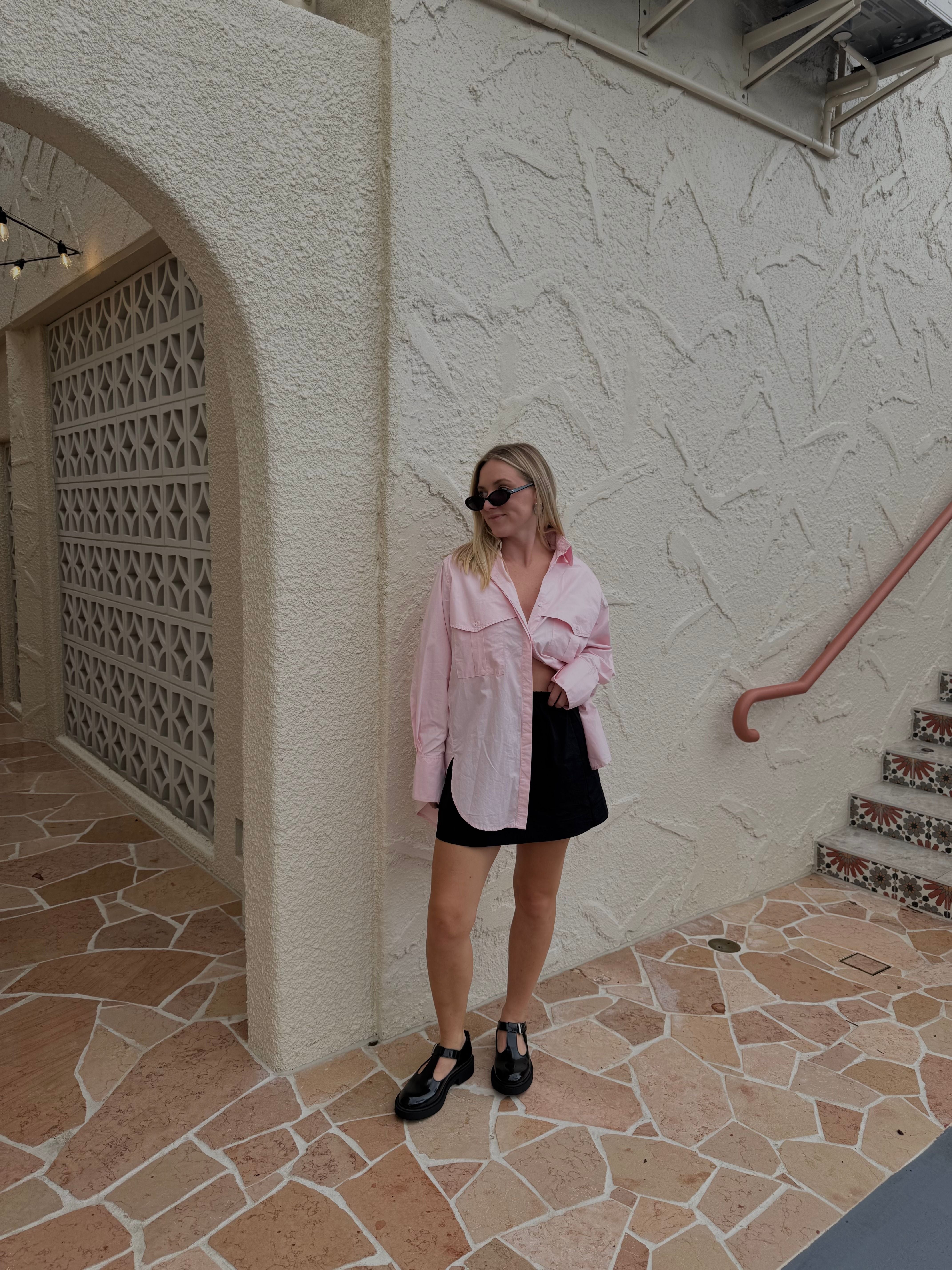 Riley Shirt - Blush