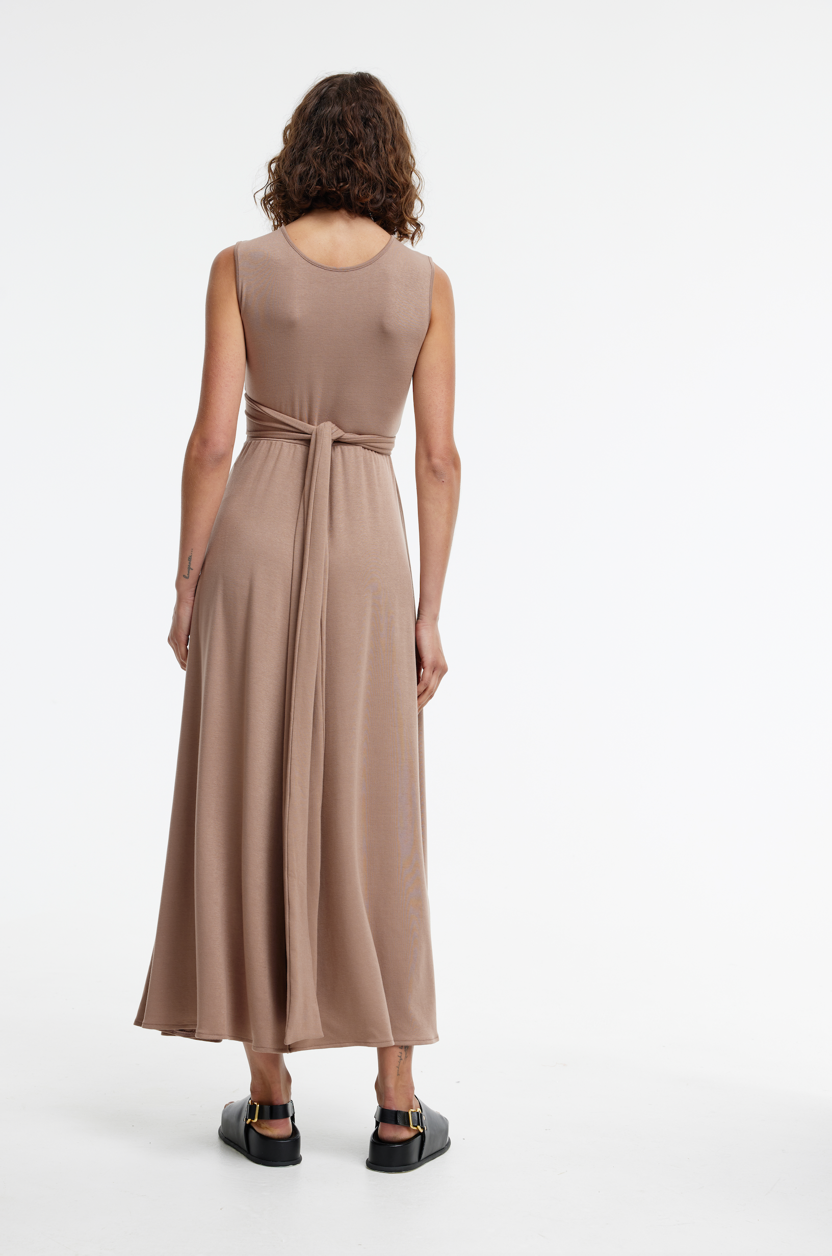 ELIZA DRESS - PORCINI