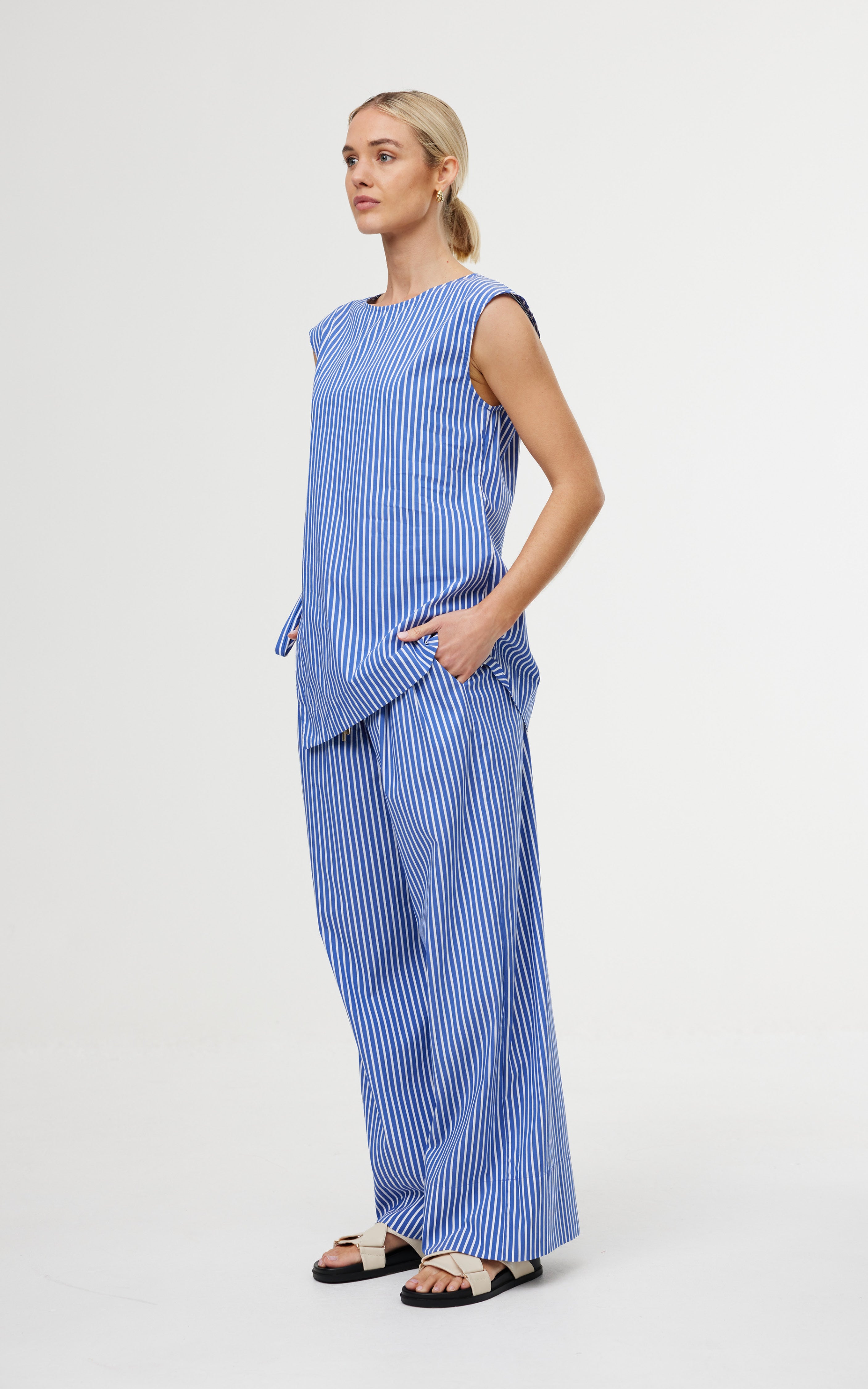 Sierra Top - Riviera Stripe