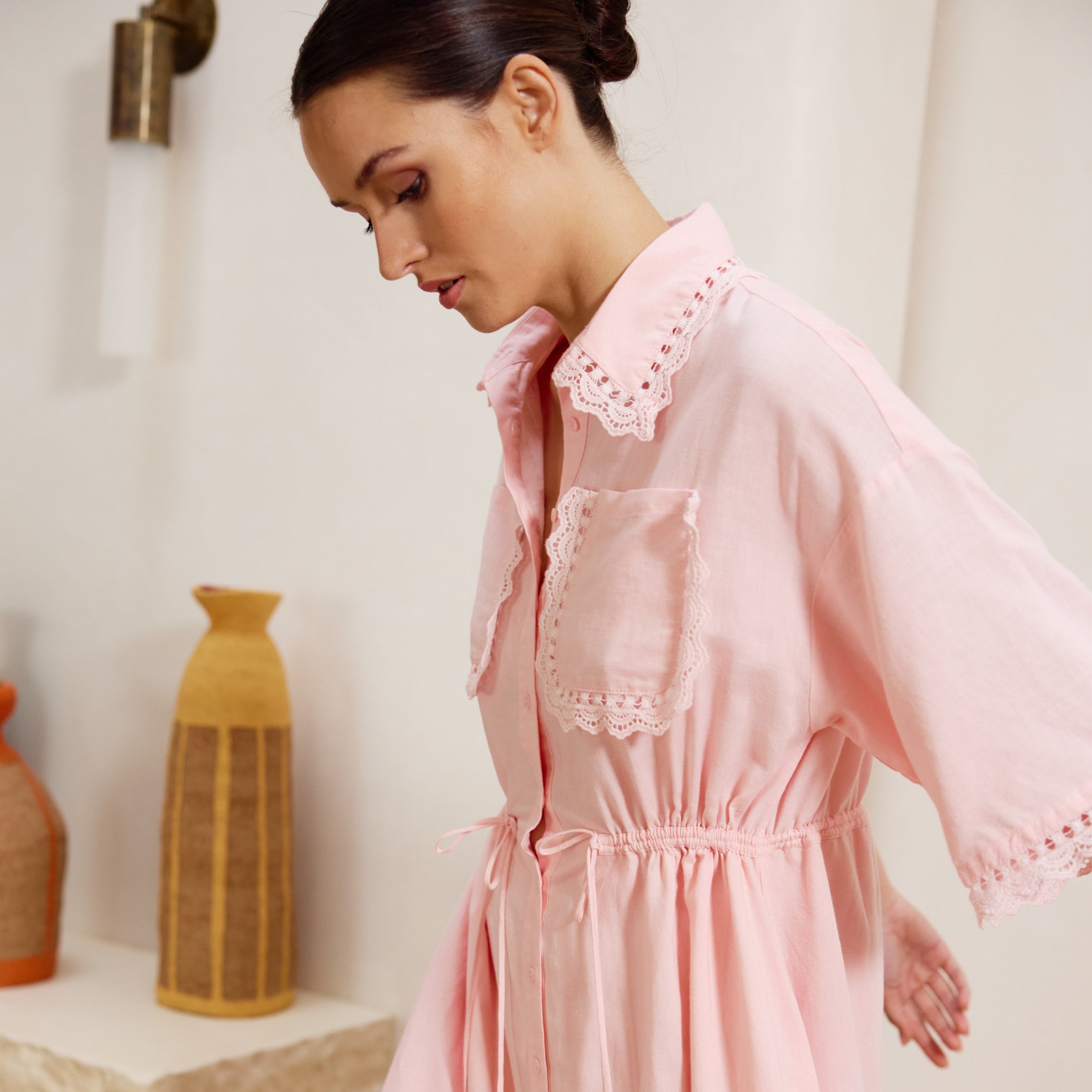 Evie Dress - Blush