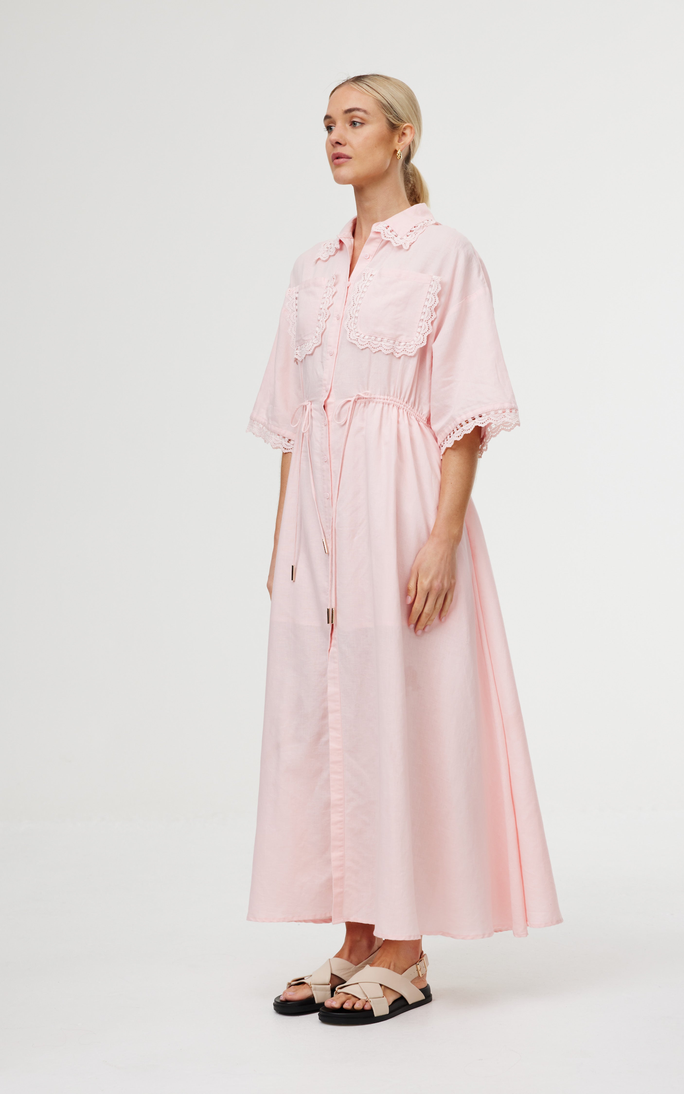Evie Dress - Blush
