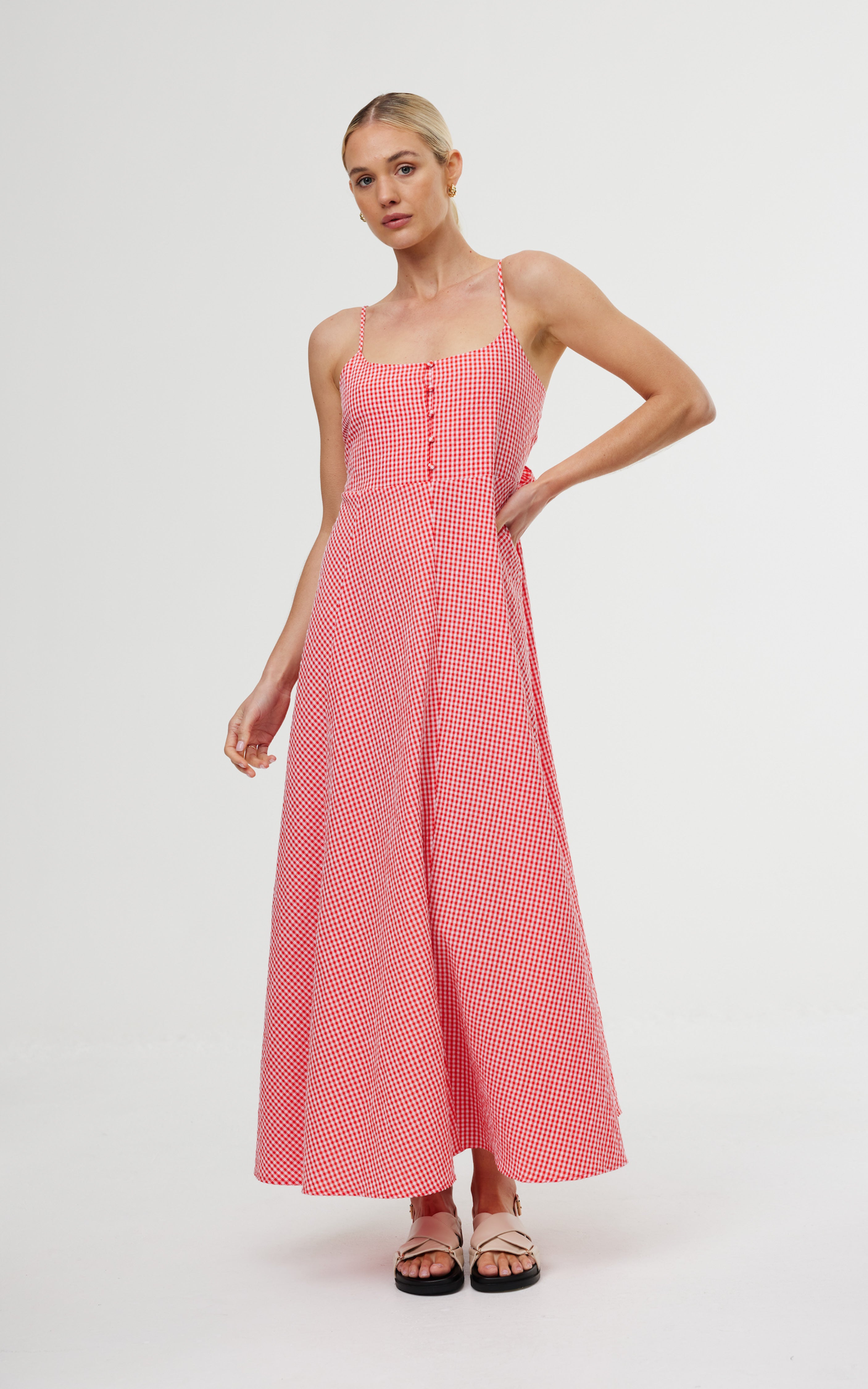 Mia Dress - Gingham