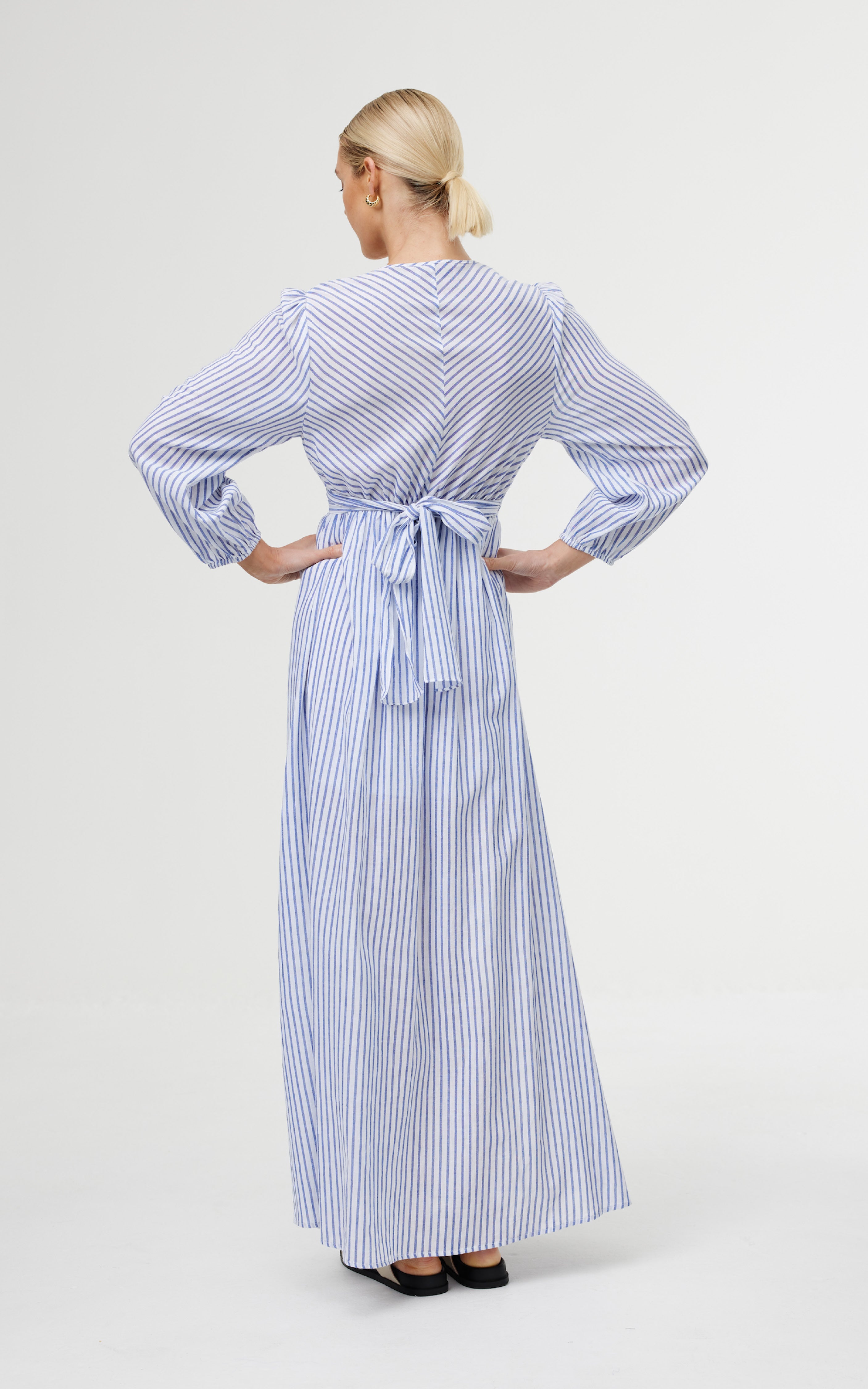 Sienna Dress - Sea Stripe