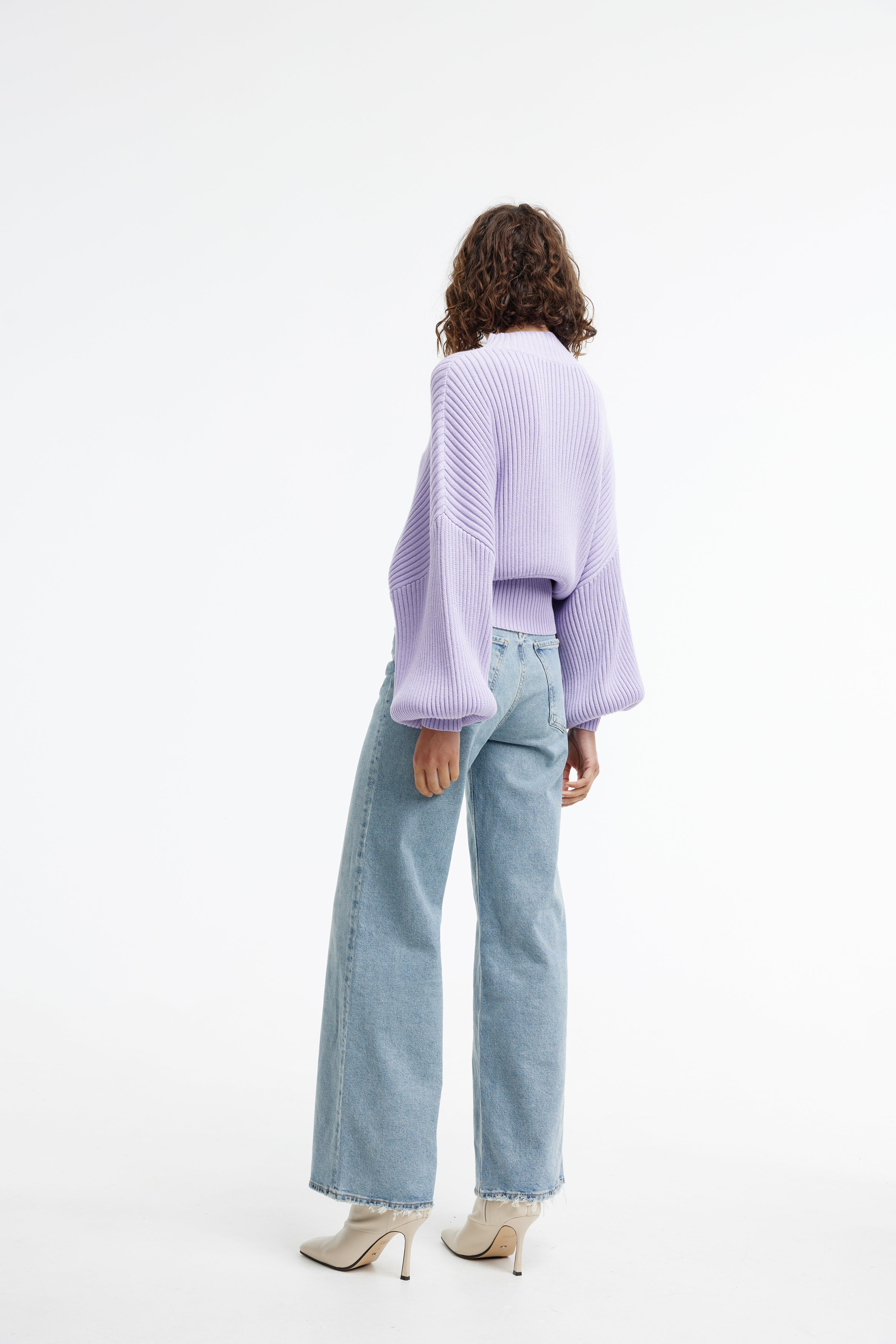 HARPER KNIT - BRIGHT LILAC