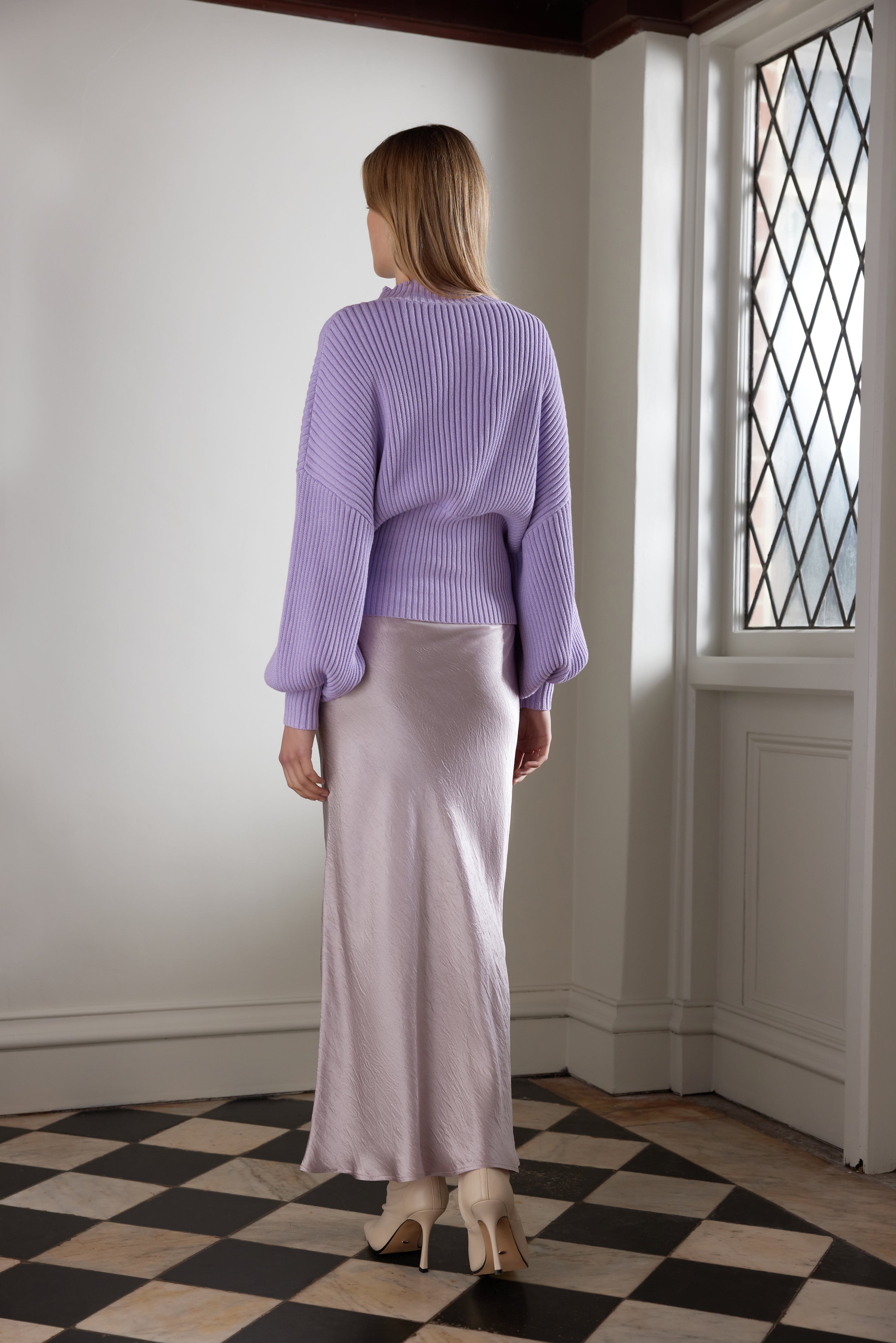 HARPER KNIT - BRIGHT LILAC