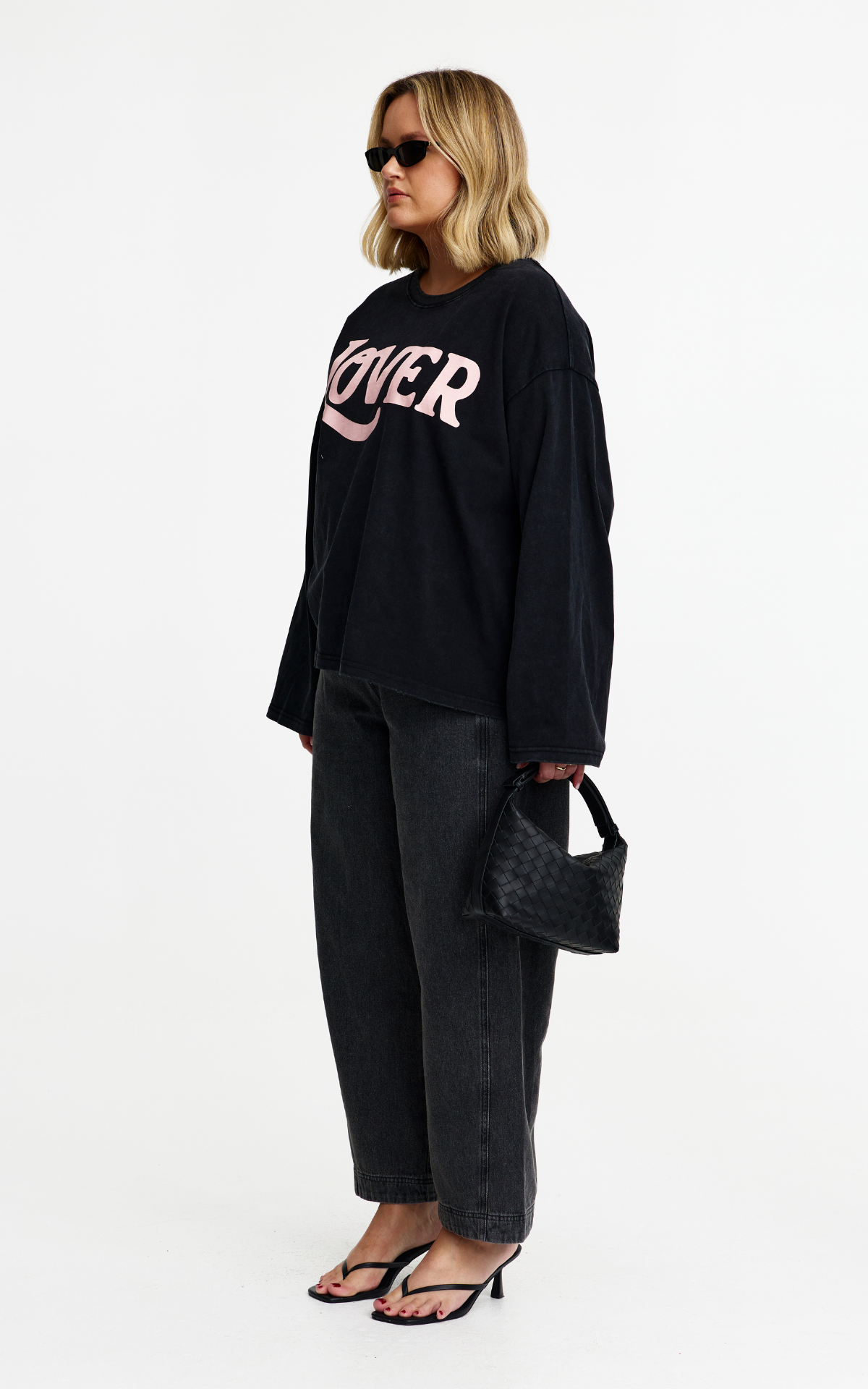 Lover Tee - Charcoal