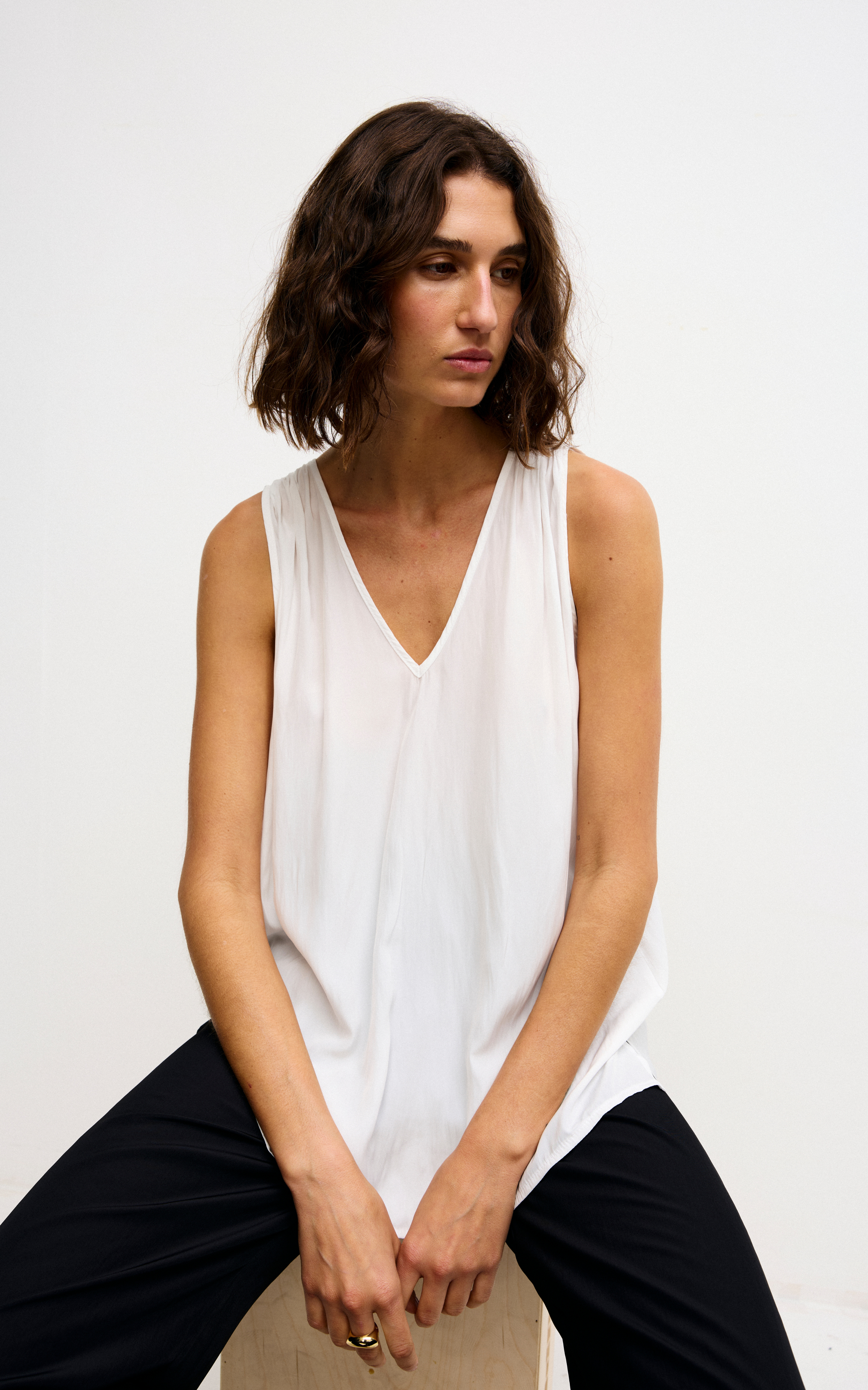 Ava Top - Ivory