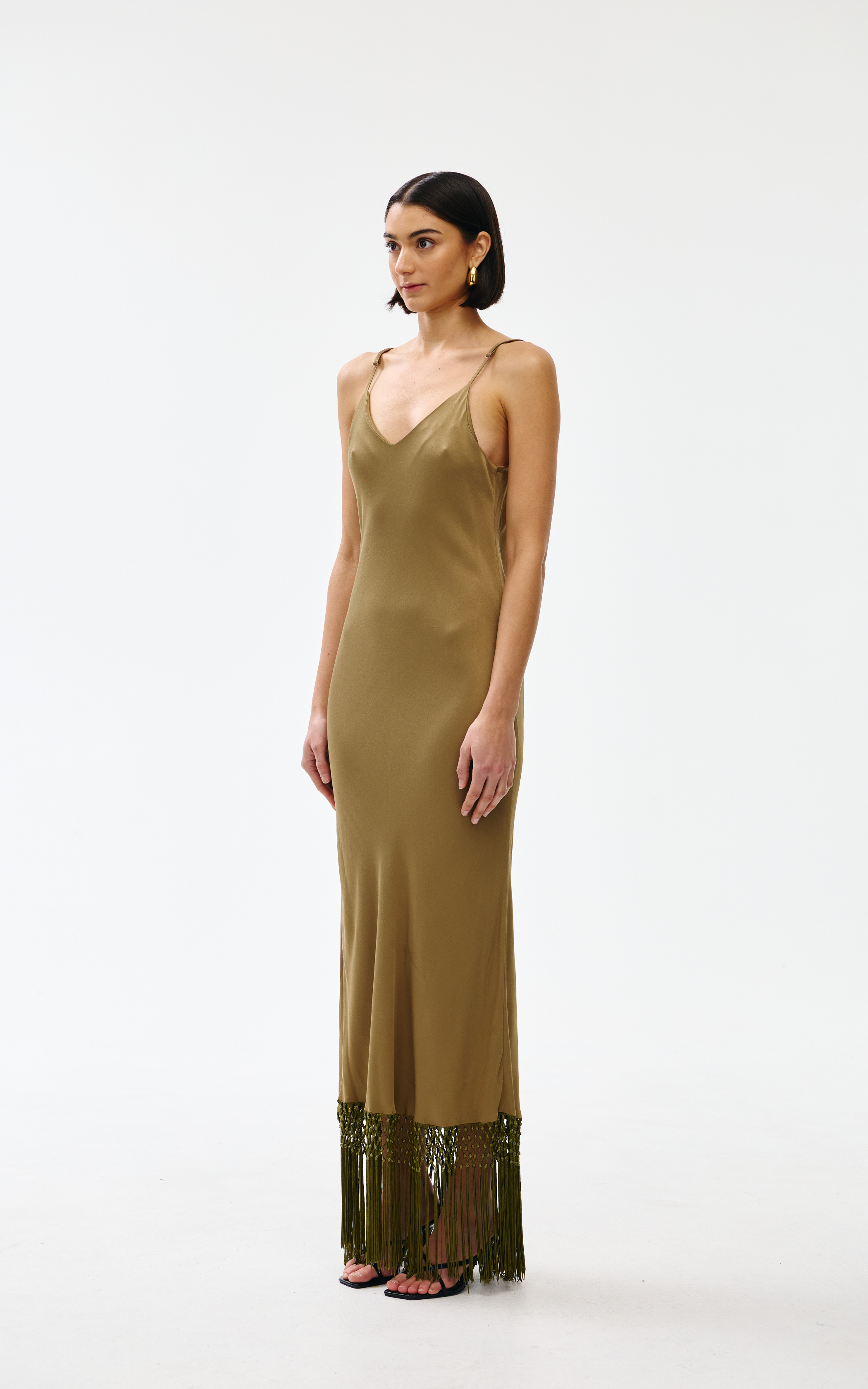 Dolly Dress - Khaki