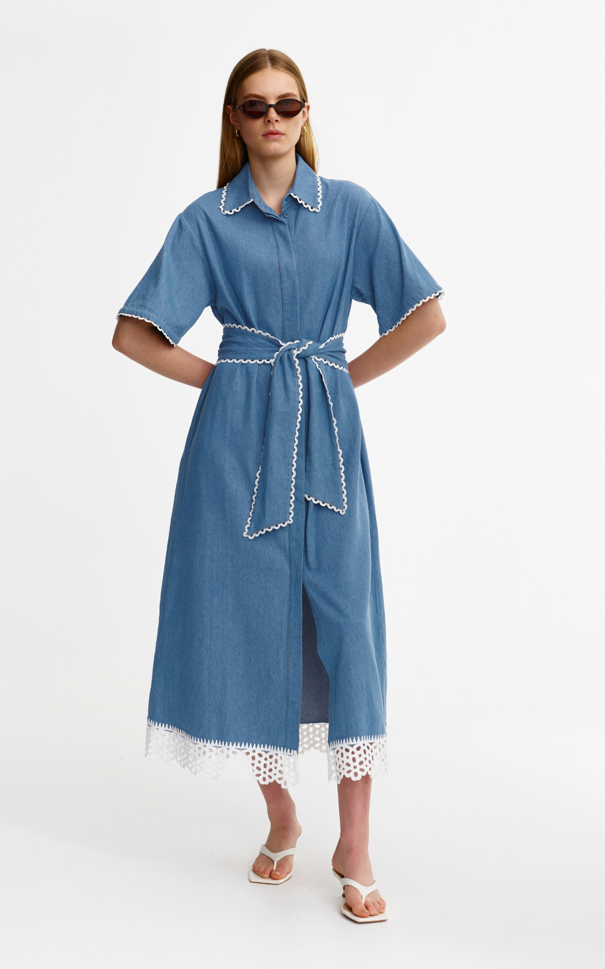 Sierra Dress - Vintage Denim