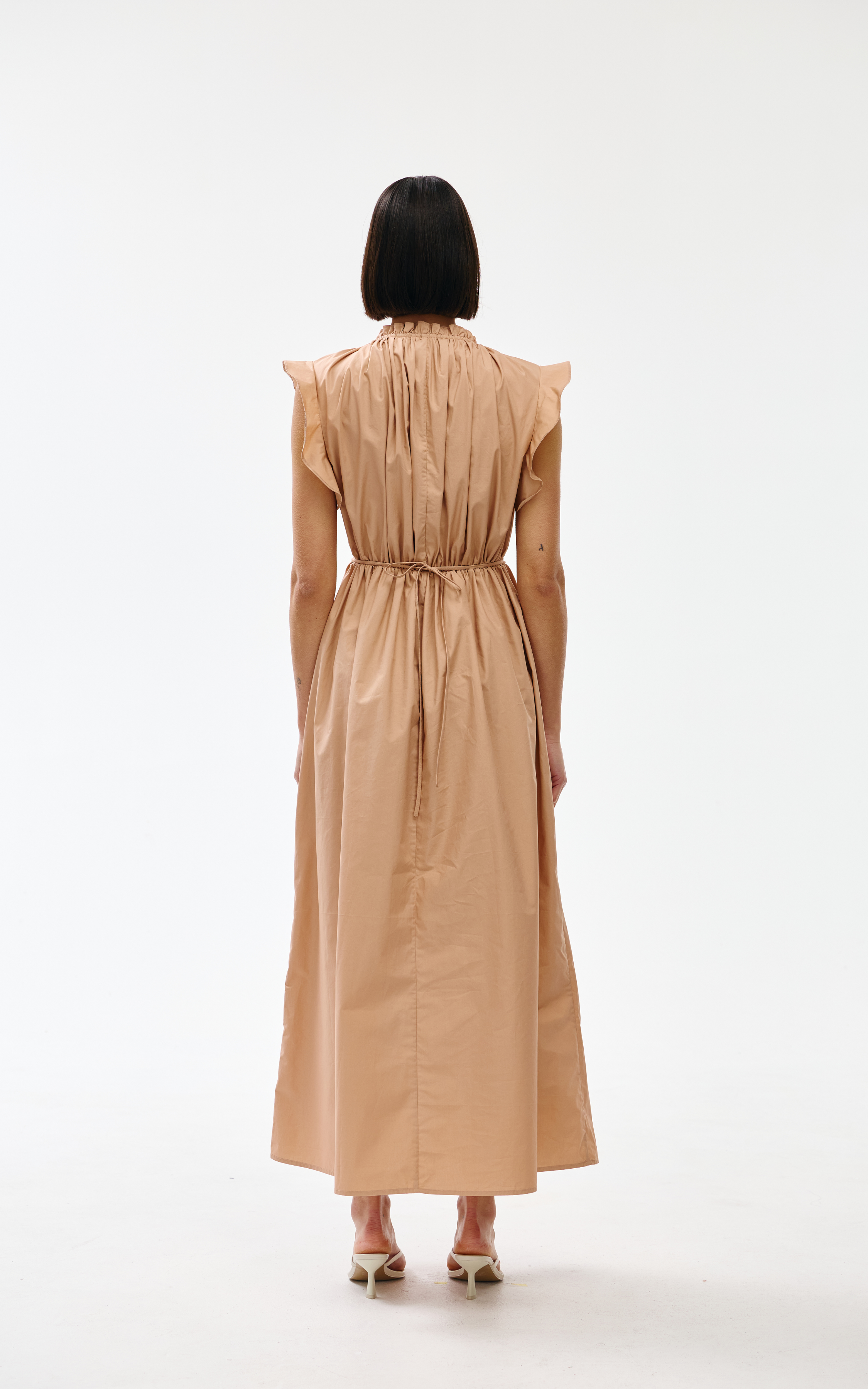 Thea Dress - Taupe