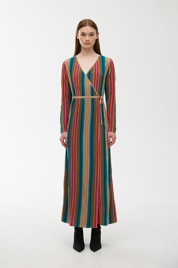 Cisco Dress - Lurex Stripe