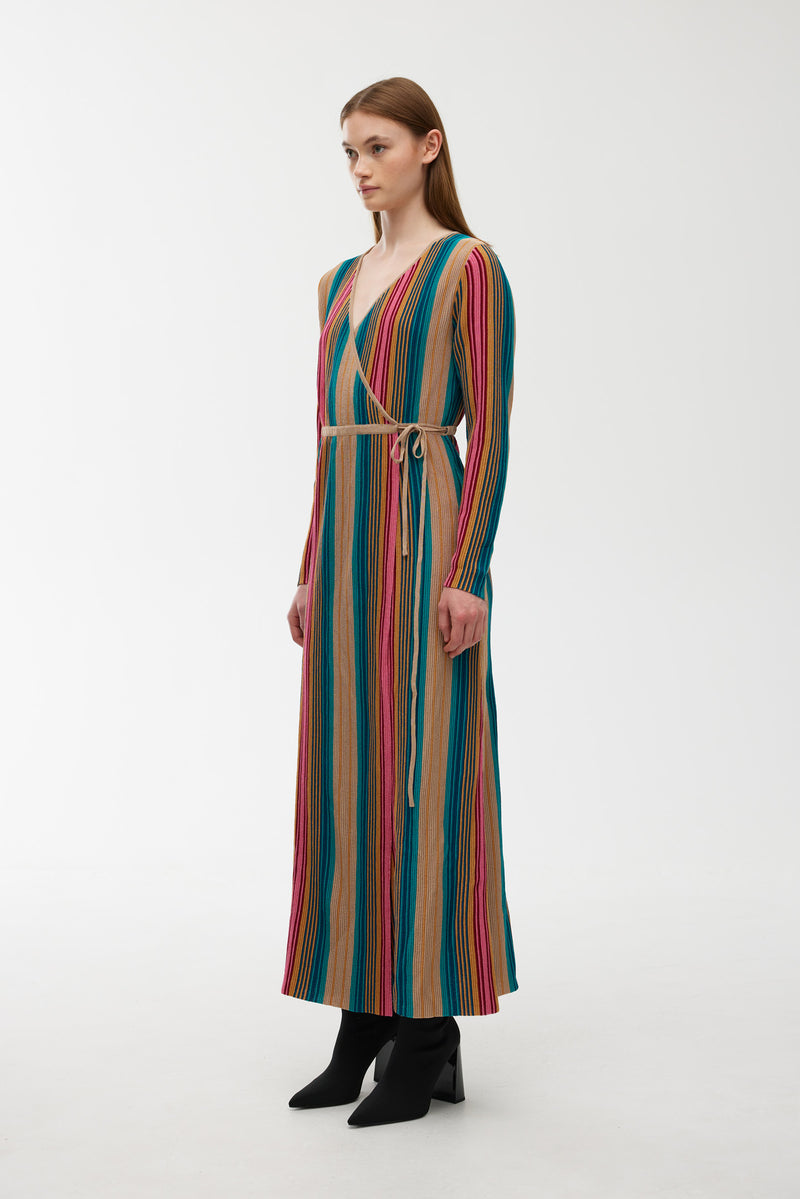 Cisco Dress - Lurex Stripe