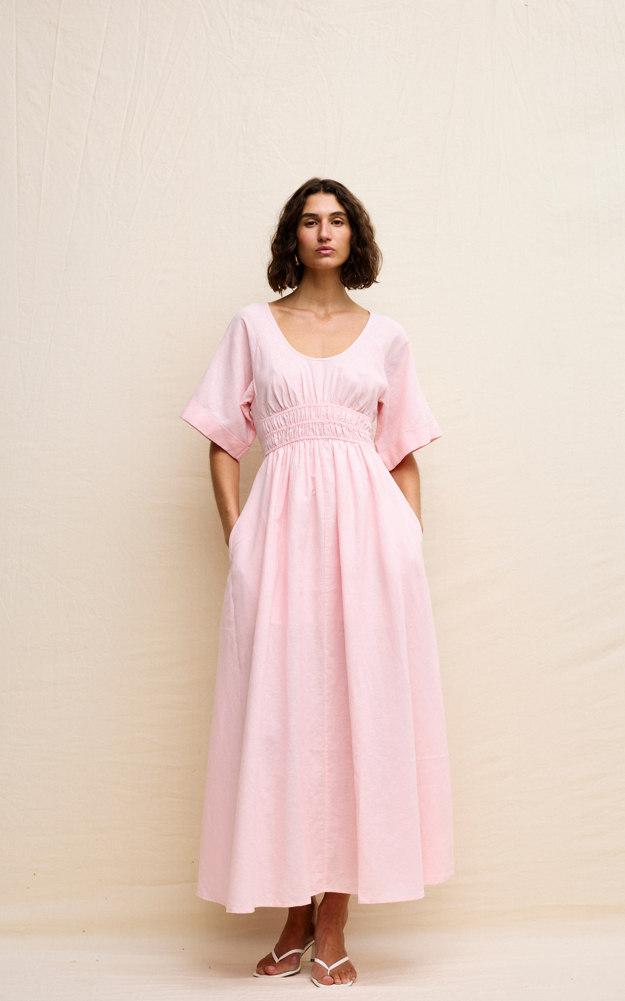 Poet Dress - Blush