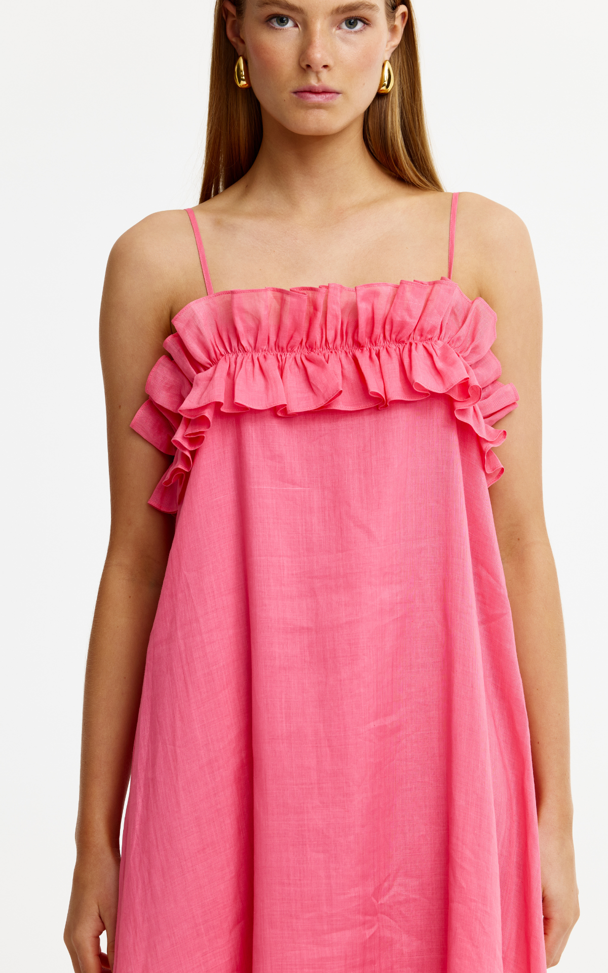 Lola Dress - Flamingo