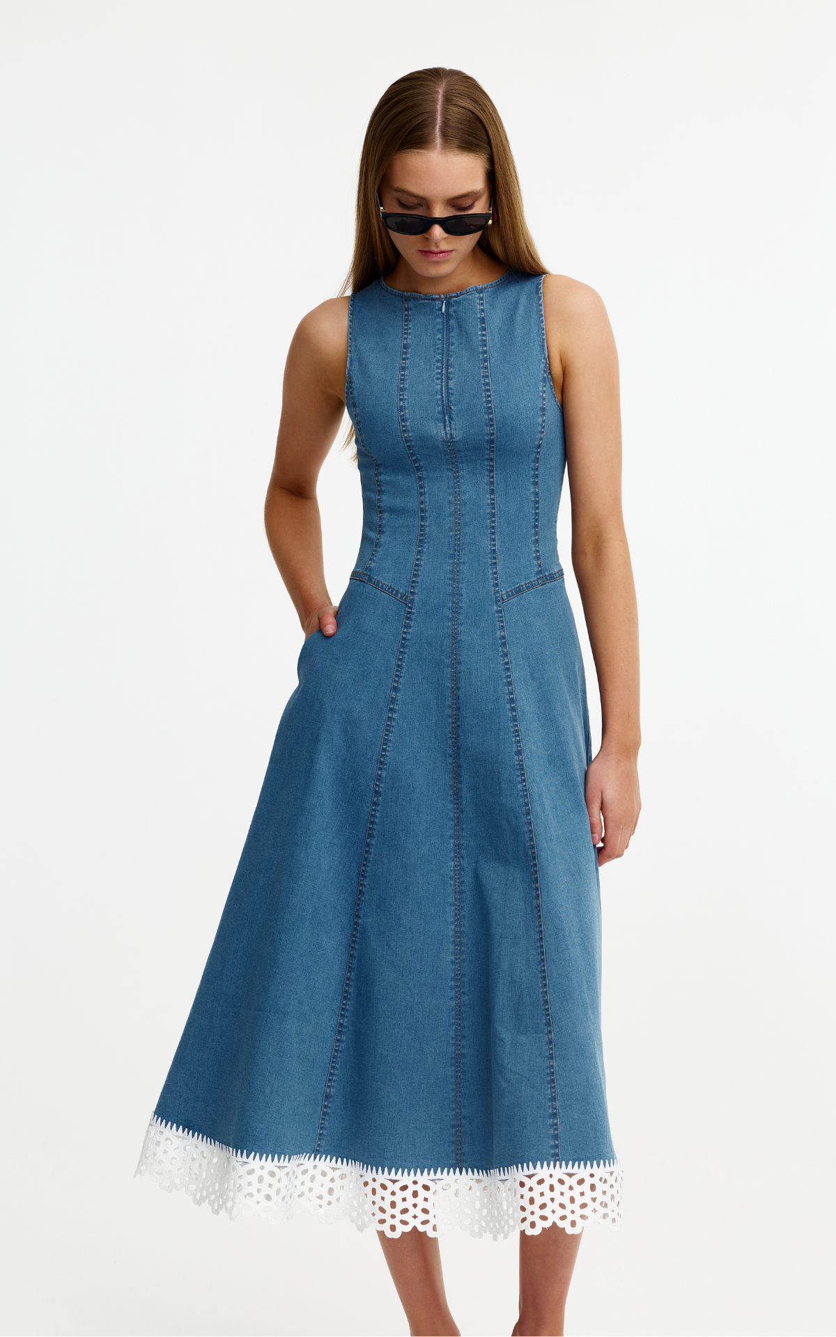 Indie Dress - Vintage Denim