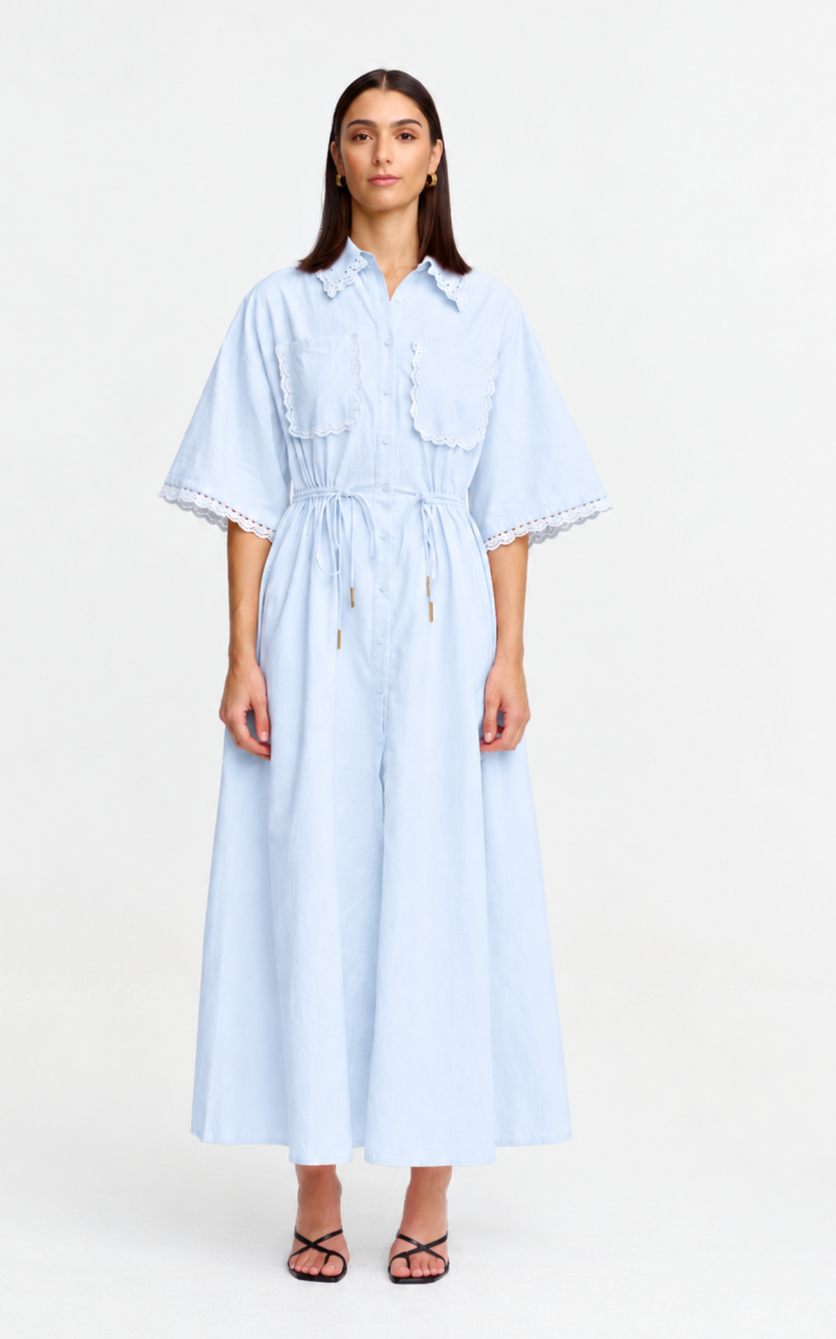 Evie Dress - Blue