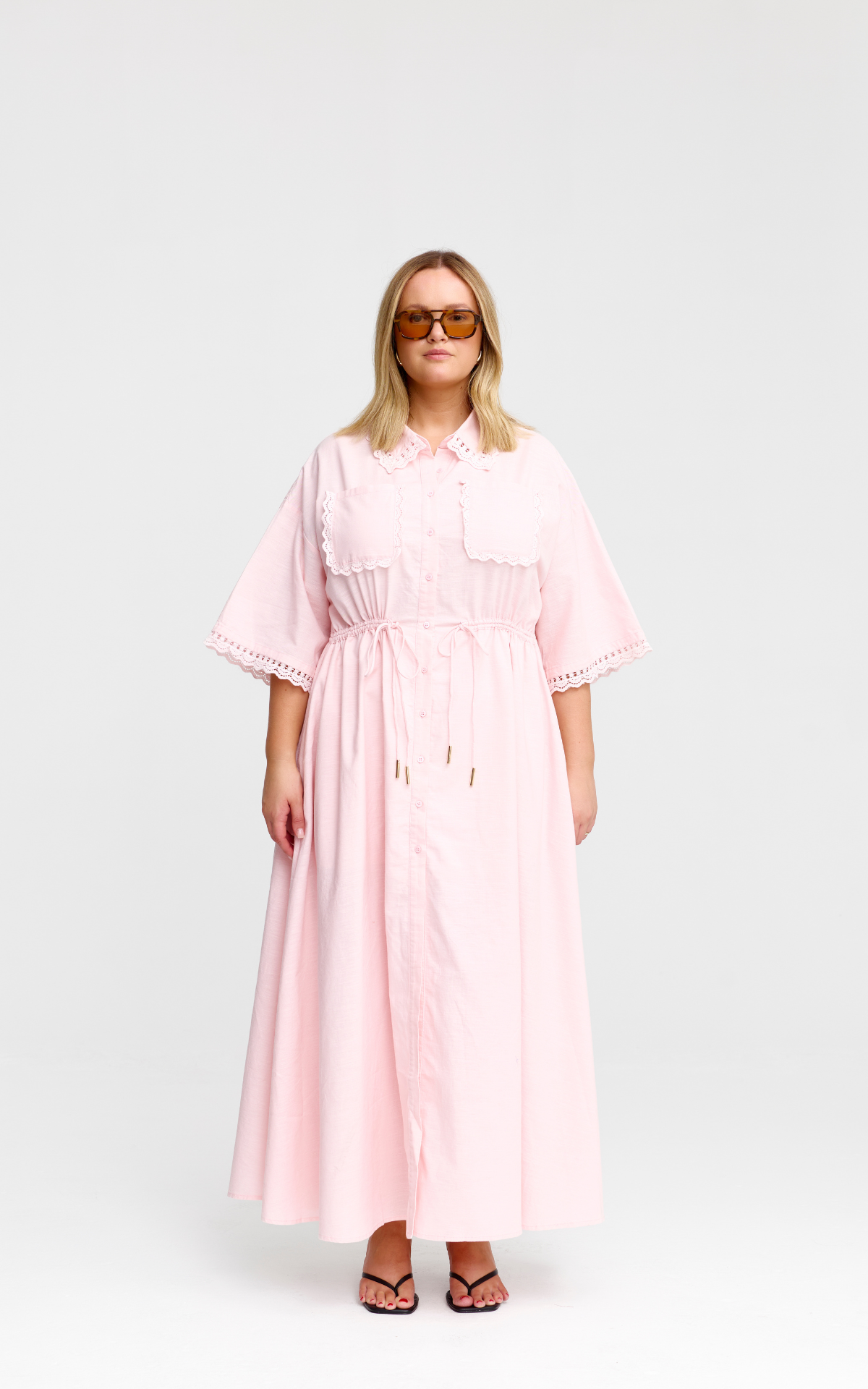 Evie Dress - Blush