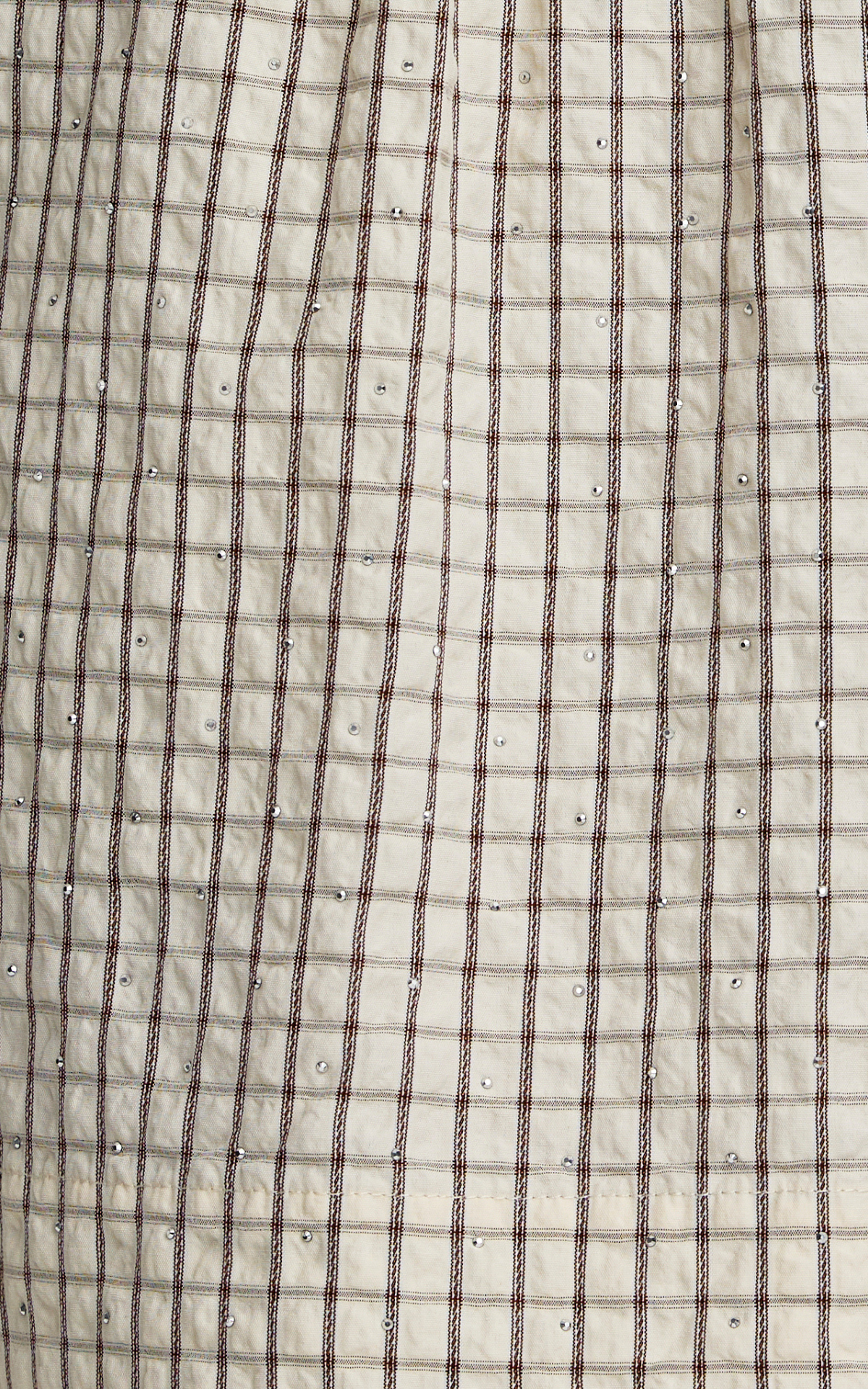 Mimi Top - Rhinestone Gingham