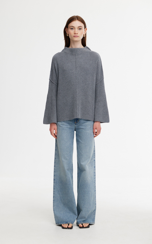 Abby Sweater - Charcoal