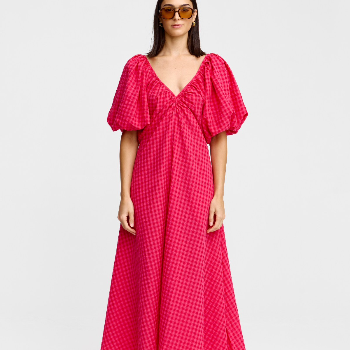Mimi dress Rosas gingham