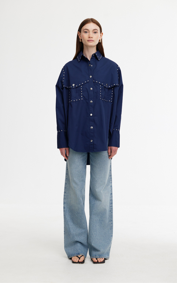 Ashley Shirt - Indigo