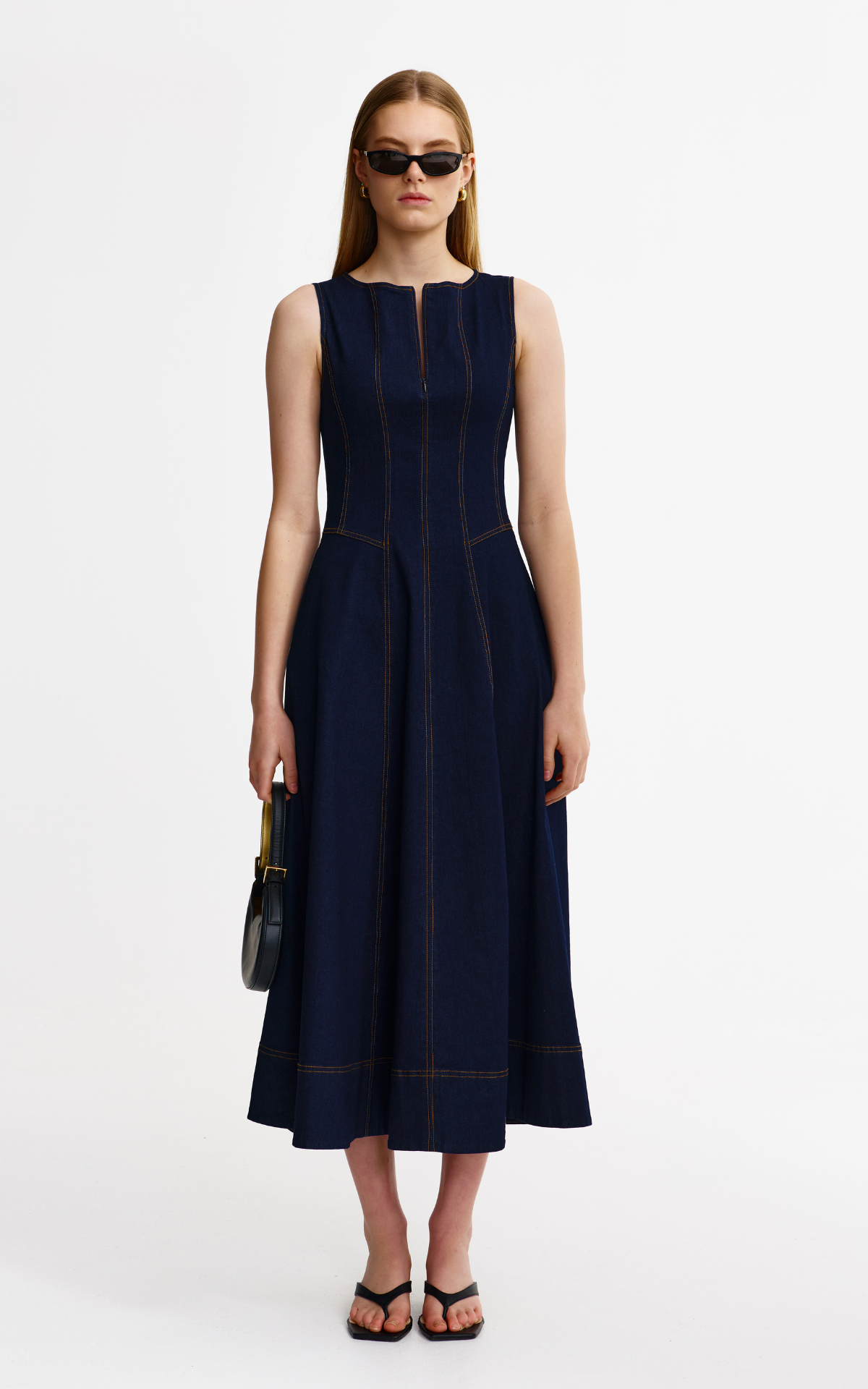 Indie Dress - Dark Denim